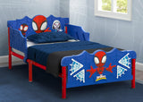 Delta Children Spidey and His Amazing Friends 3D Toddler Bed, Blue