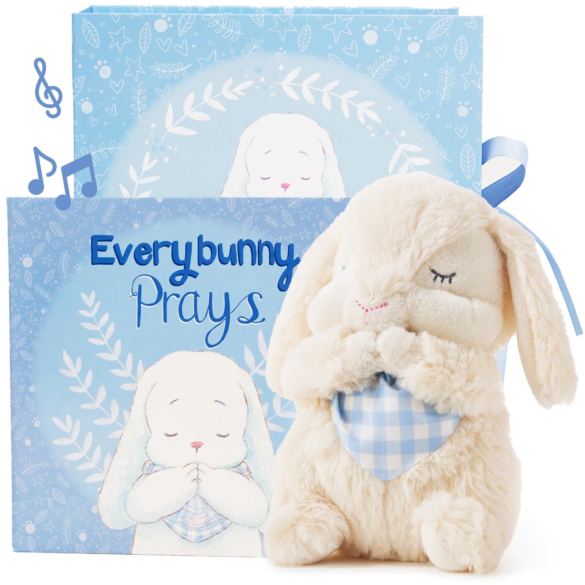 Tickle & Main Everybunny Prays The Praying Musical Bunny, Ideal Baptism & Holiday Gifts for Girls, Babies & Toddlers on Christmas & Thanksgiving (Pink, 7 in)