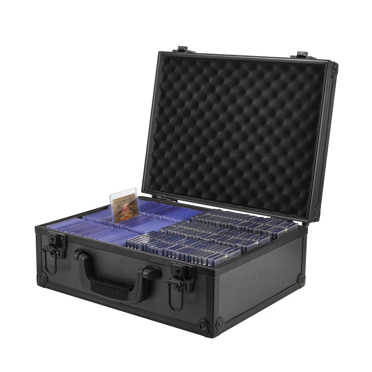 HZGXQN Toploader Storage Box for 3" x 4" 35pt Rigid Card, Top Loader Card Storage Hard Case, Sports Card Storage Boxes for Trading Cards, Top Loaders Holder (Holds 600+ Toploaders)
