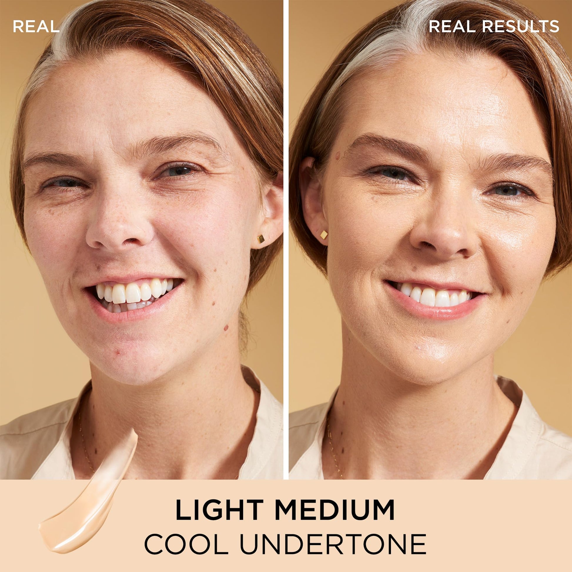 IT Cosmetics CC+ Nude Glow (Light Medium) - Medium Coverage Foundation with SPF 40 & Brightening Glow Serum, Lightweight Skin Tint, 2% Niacinamide + Hyaluronic Acid, Up to 24H Hydration - 1.08 fl oz