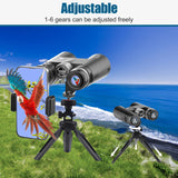 18x50 HD Binoculars for Adults with Upgraded Phone Adapter, Tripod and Tripod Adapter - High Powered with Super Bright and Large View for Bird Watching,Hunting,Sightseeing,Travel