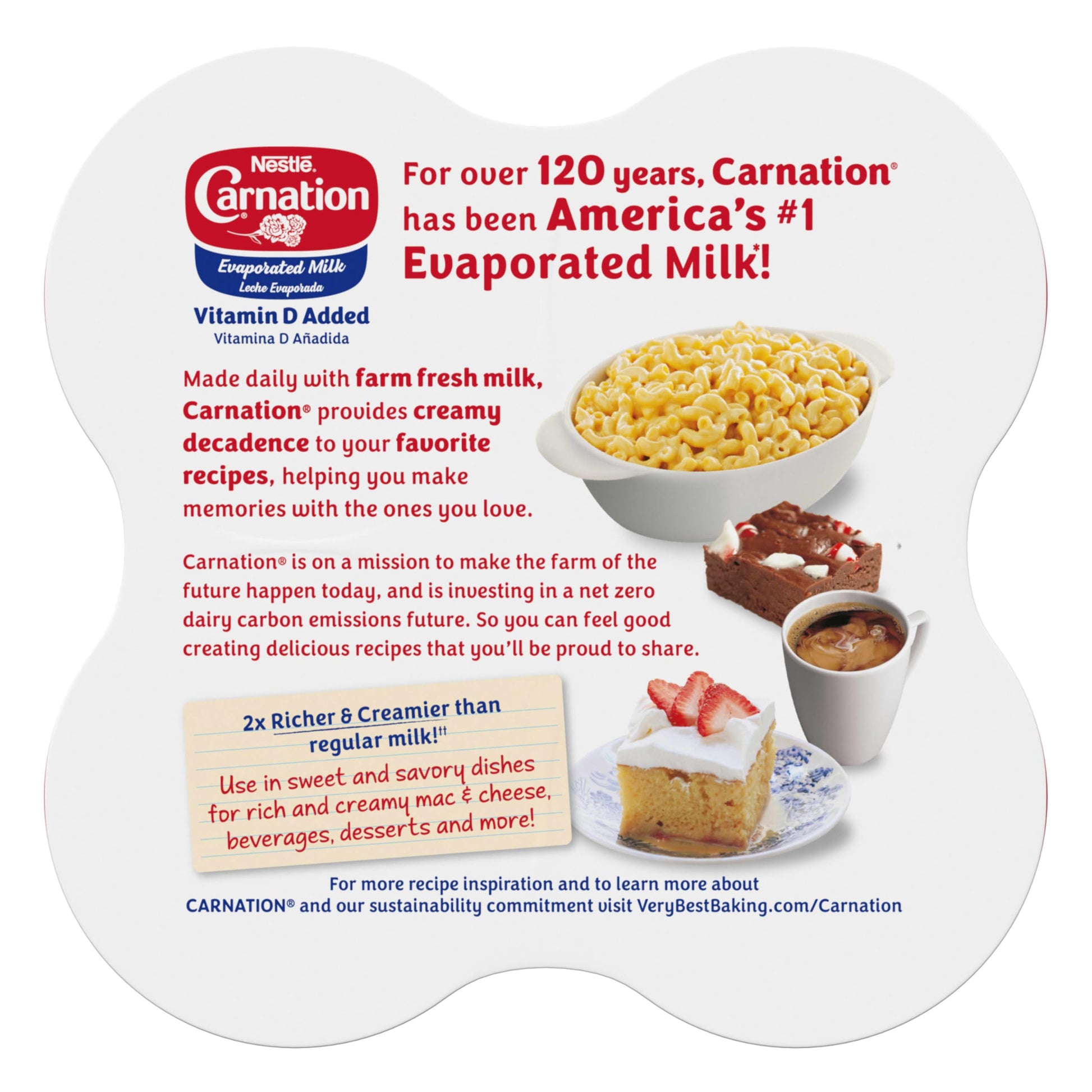 CARNATION Evaporated Milk 4 Count, 12 Fl Oz