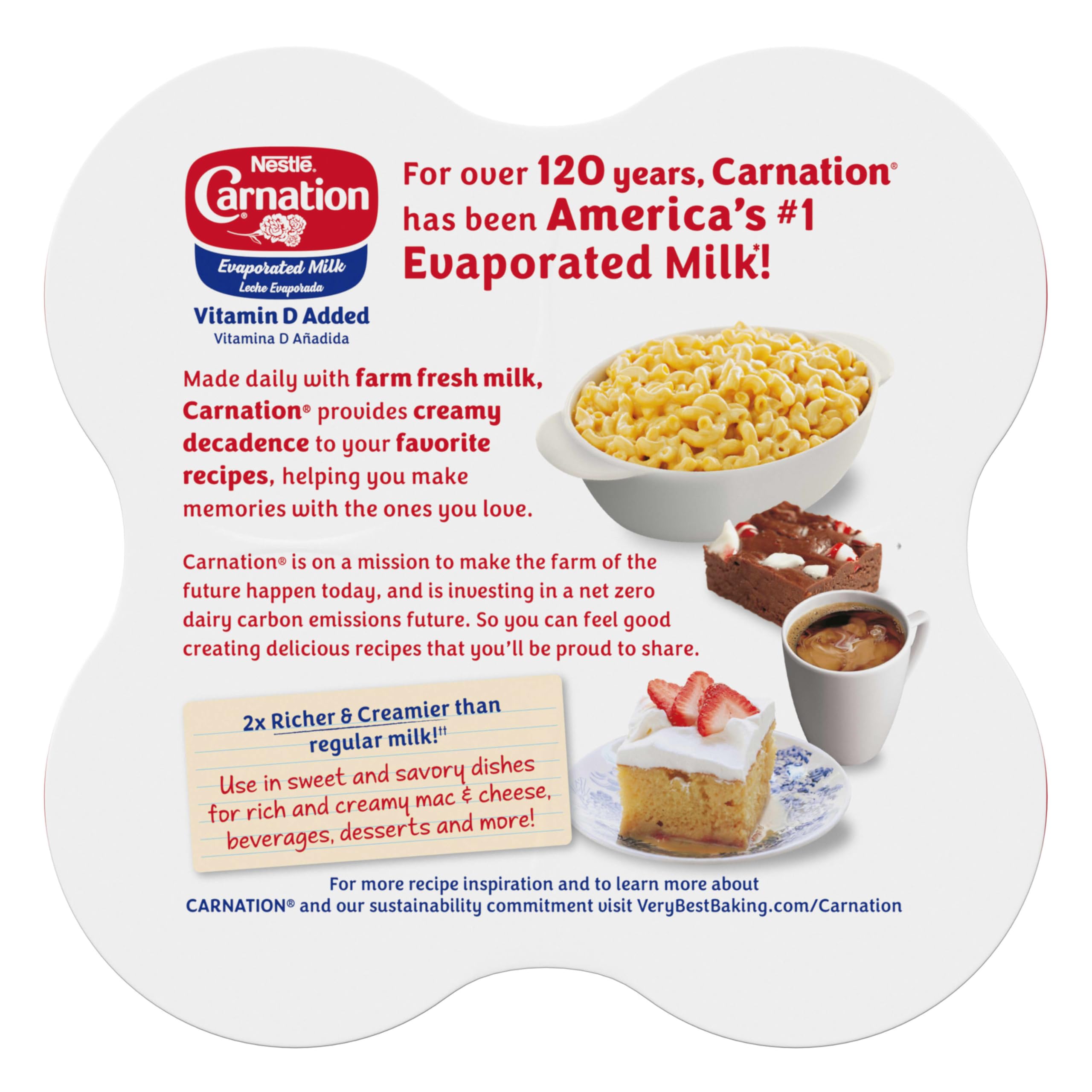 CARNATION Evaporated Milk 4 Count, 12 Fl Oz