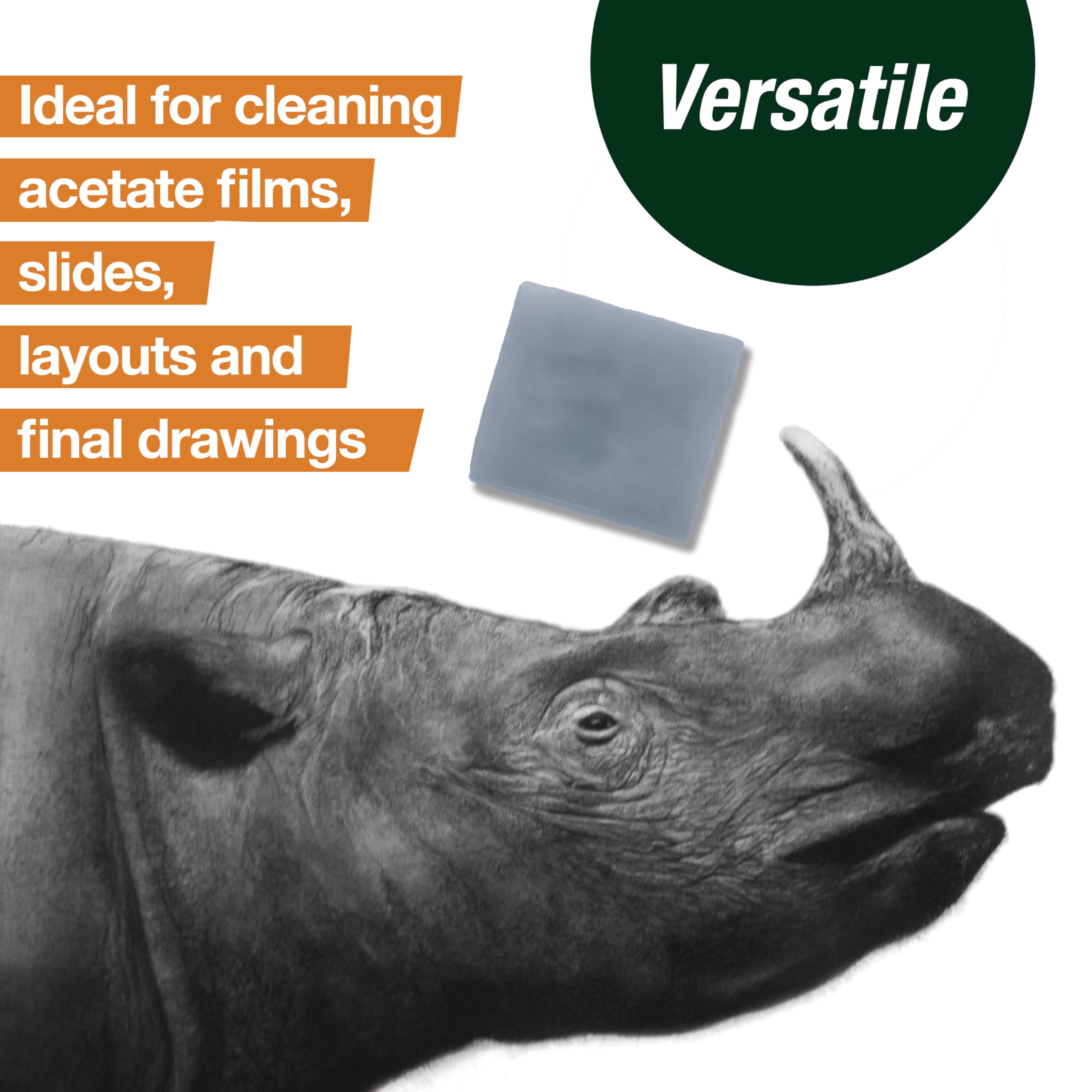 Faber-Castell Erasers - Drawing Art kneaded Erasers, Large Size Grey - 4 Pack