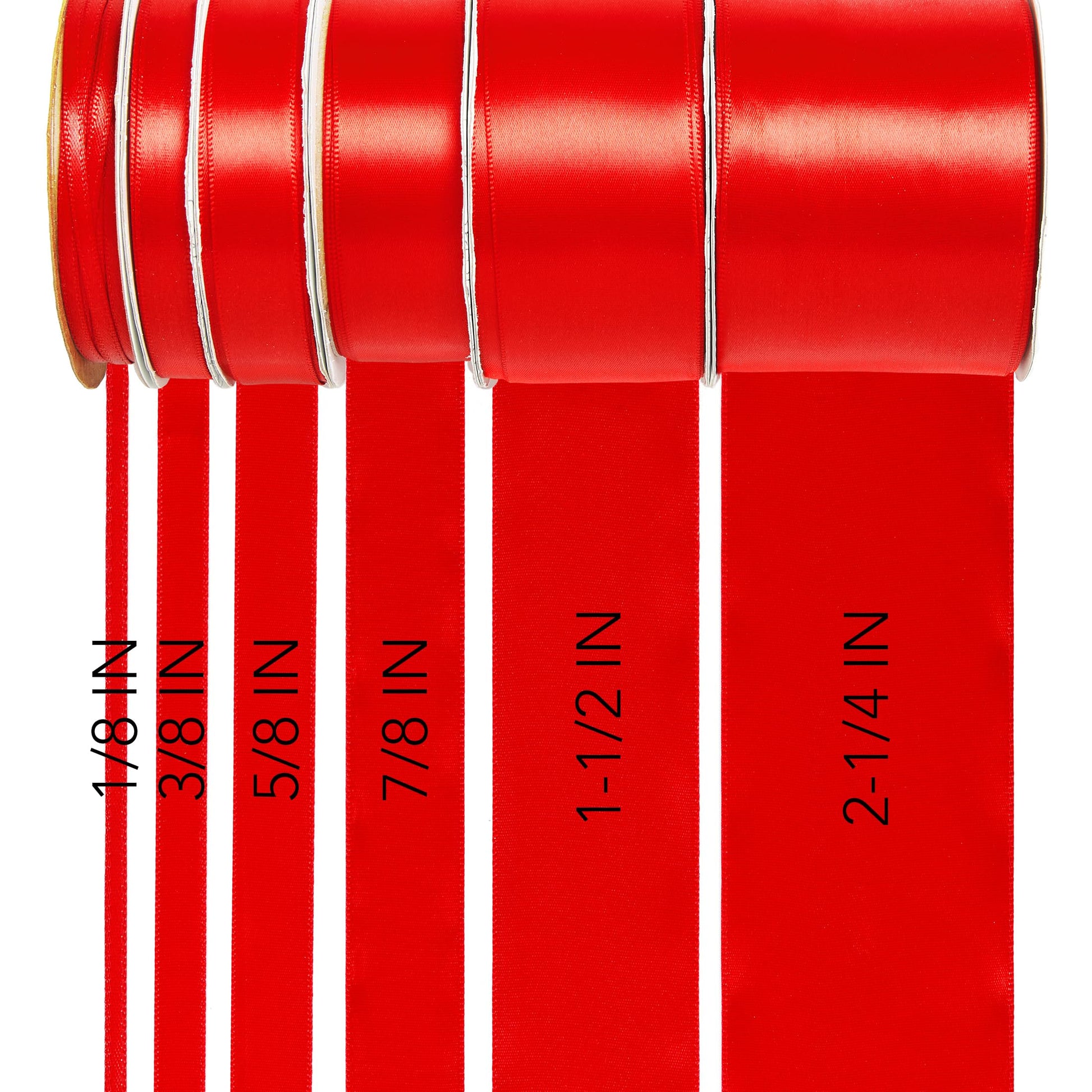 Berwick Offray Wide Double Face Satin Ribbon, Light Pink, 1 1/2 in x 12 ft (38 mm x 3.6 m)