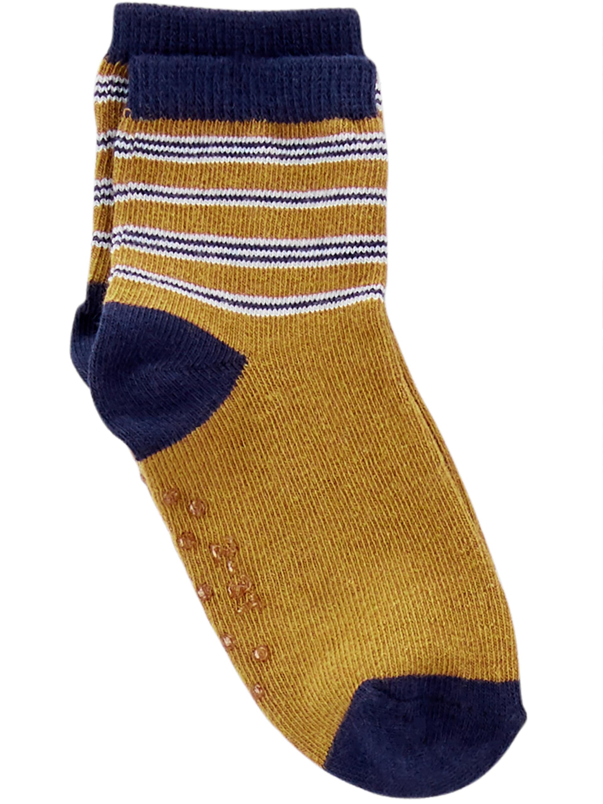 Simple Joys by Carter's Baby 12-Pack Socks, Multicolor/Monster/Sharks/Stripe, 2-3T