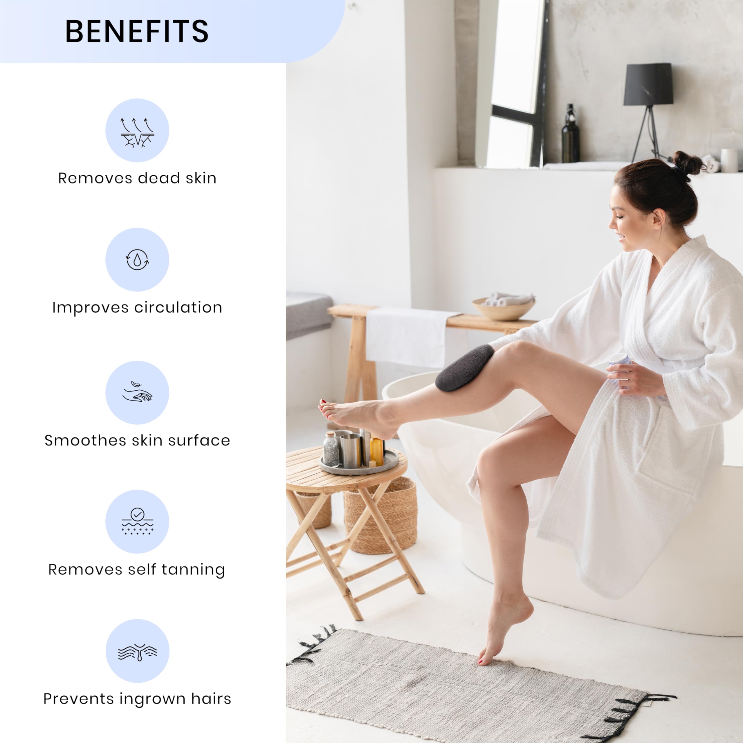 SimpleField Korean Exfoliating Mitt for Remove Dead Skin. 2 Pack 100% Viscose Kessa Deep Exfoliating Gloves for Body Scrub, Keratosis Pilaris and Self Tanning Removal. Easily Smooth Skin Surface.