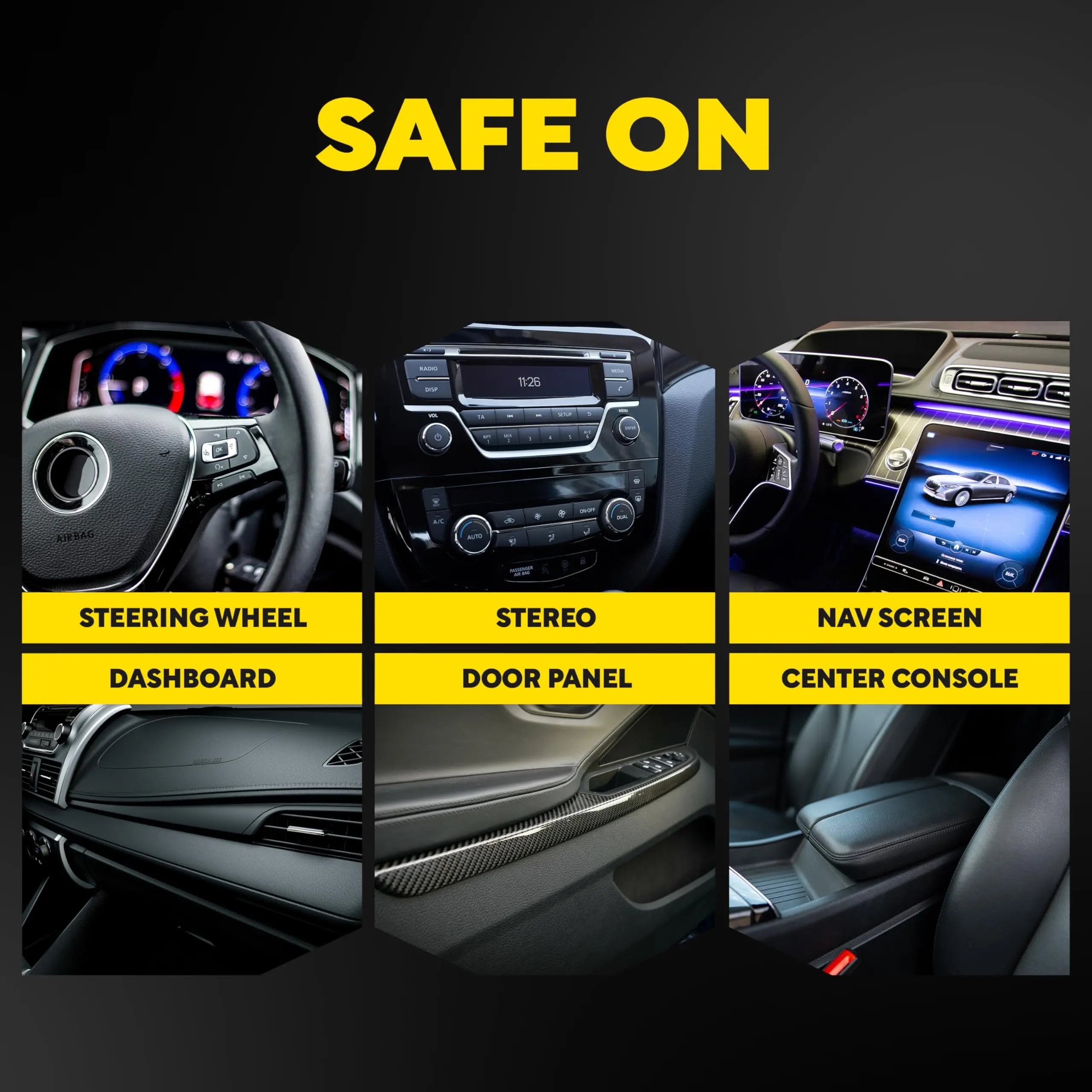 Meguiar's G16216 Ultimate Interior Detailer, Protects Interior Surfaces from Dirt and Grime, Leaves Your Surfaces Protected from UV Rays and Giving It a Lasting Finish, 15.2 Oz Spray Bottle