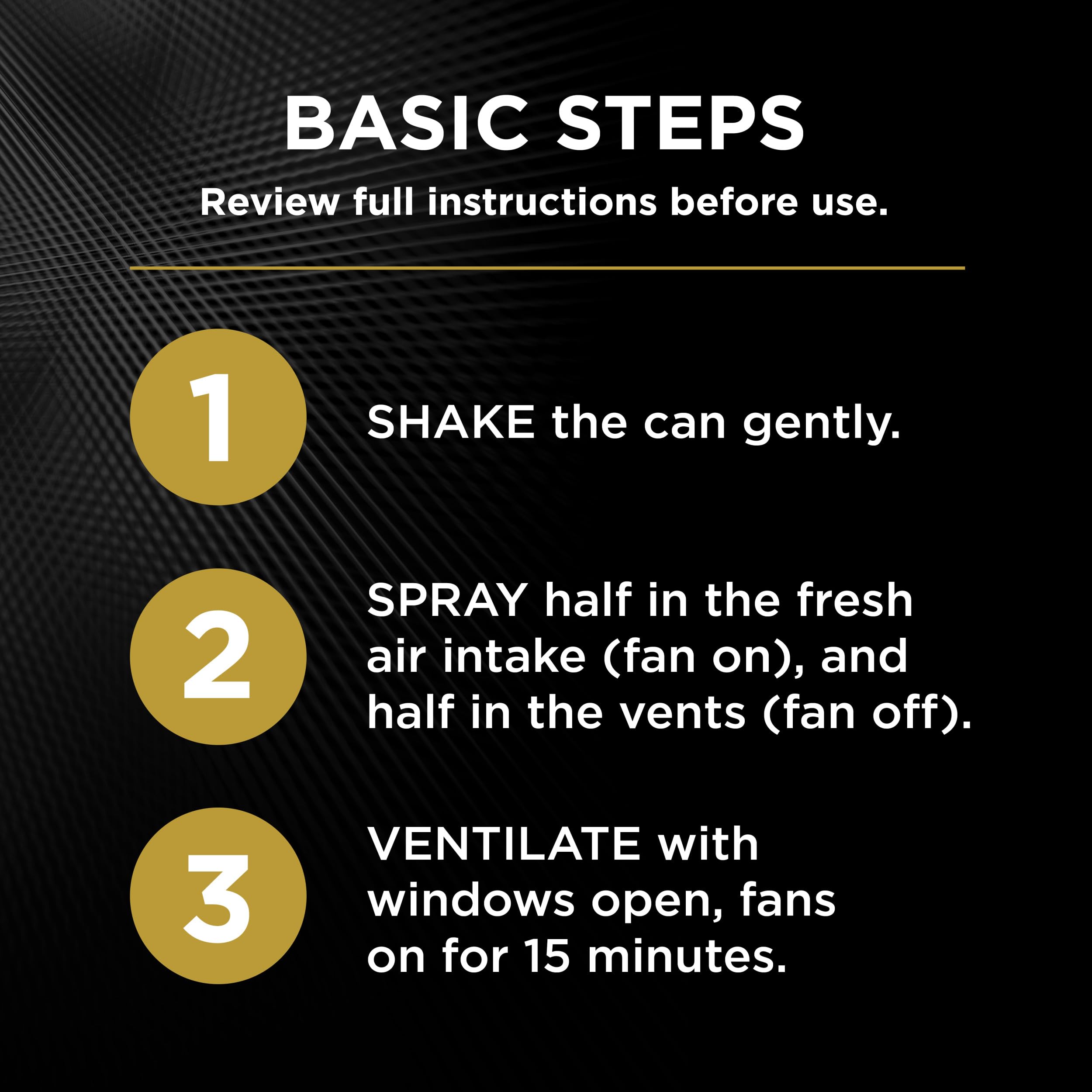 InterDynamics Certified A/C Pro Vent and Duct Cleaner, Professional Strength Odor Eliminator for Cars, Truck, HVAC, 10 Oz