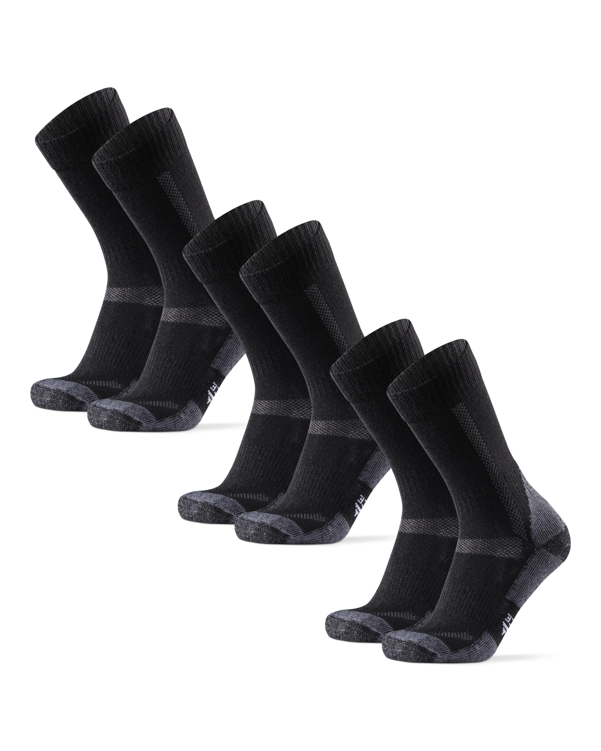 DANISH ENDURANCE Hiking Socks Women & For Men, Merino Wool Socks, Crew Mens, Womens Moisture Wicking, Work, Calcetines para Hombre