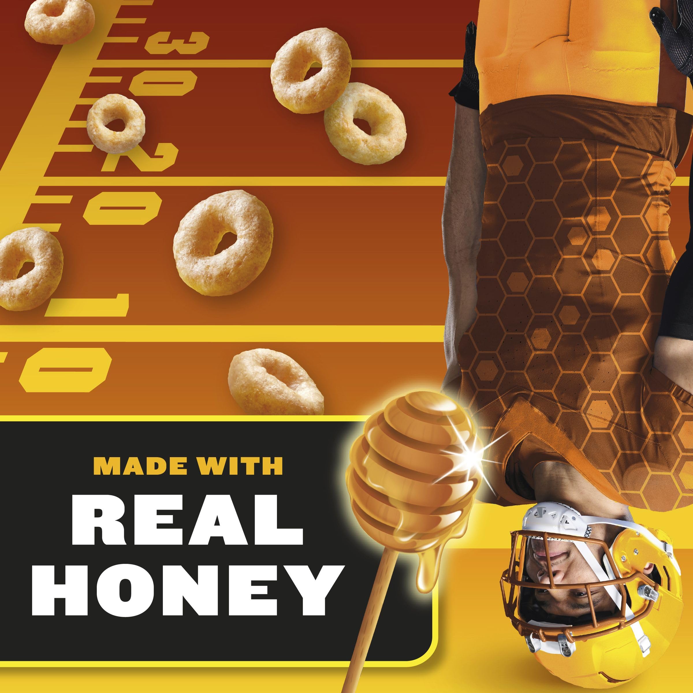 Honey Nut Cheerios, Heart Healthy Gluten Free Breakfast Cereal with Whole Grain Oats, 10.8 oz