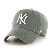 '47 New York Yankees Adjustable Cap Clean Up MLB, Green (Moss Green), 55-62