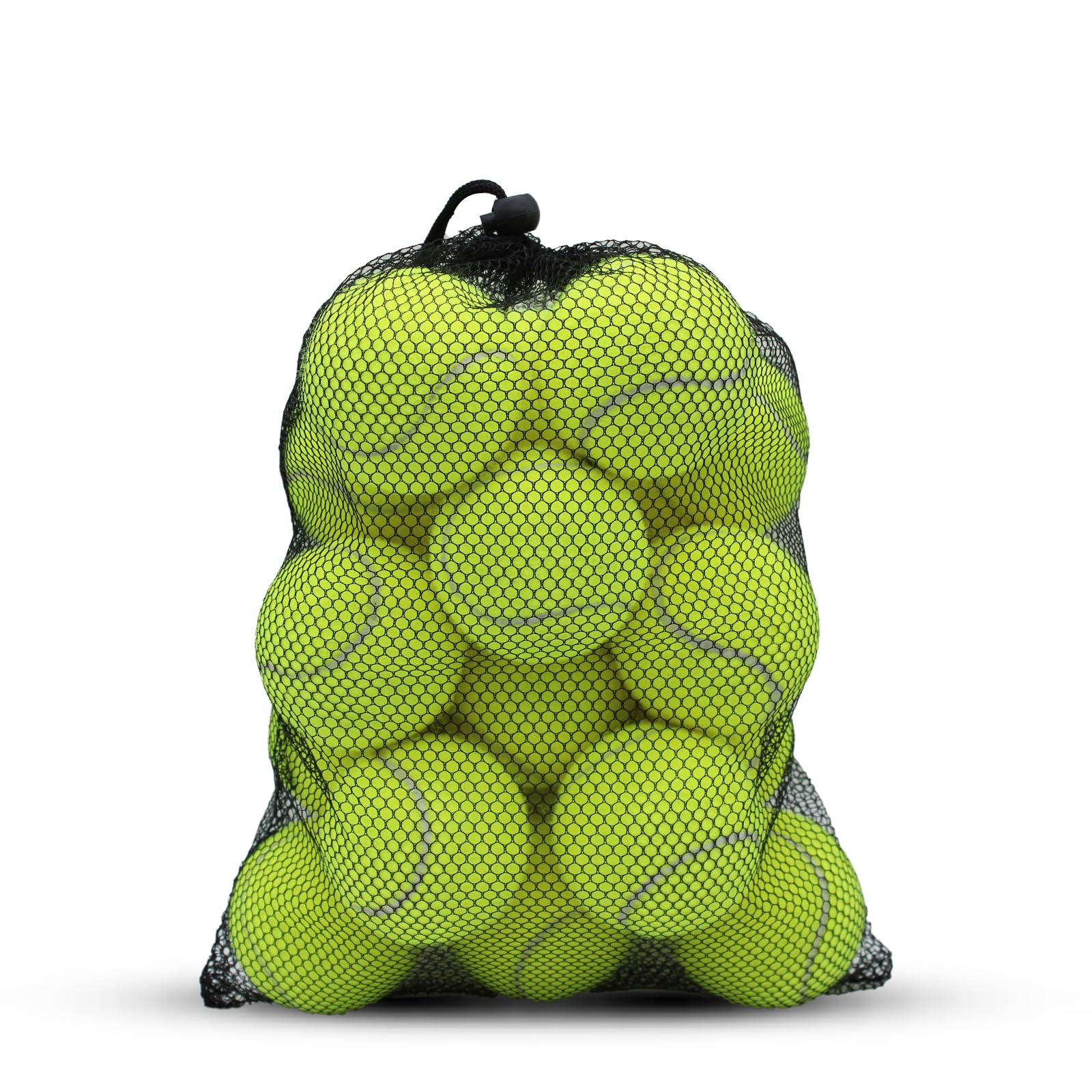 SHYUJAJIE Tennis Balls, 20 Pack Training Tennis Balls,High Elasticity Practice Tennis Balls for Beginner, Exercise Playing Balls for Pet Dog (Yellow)