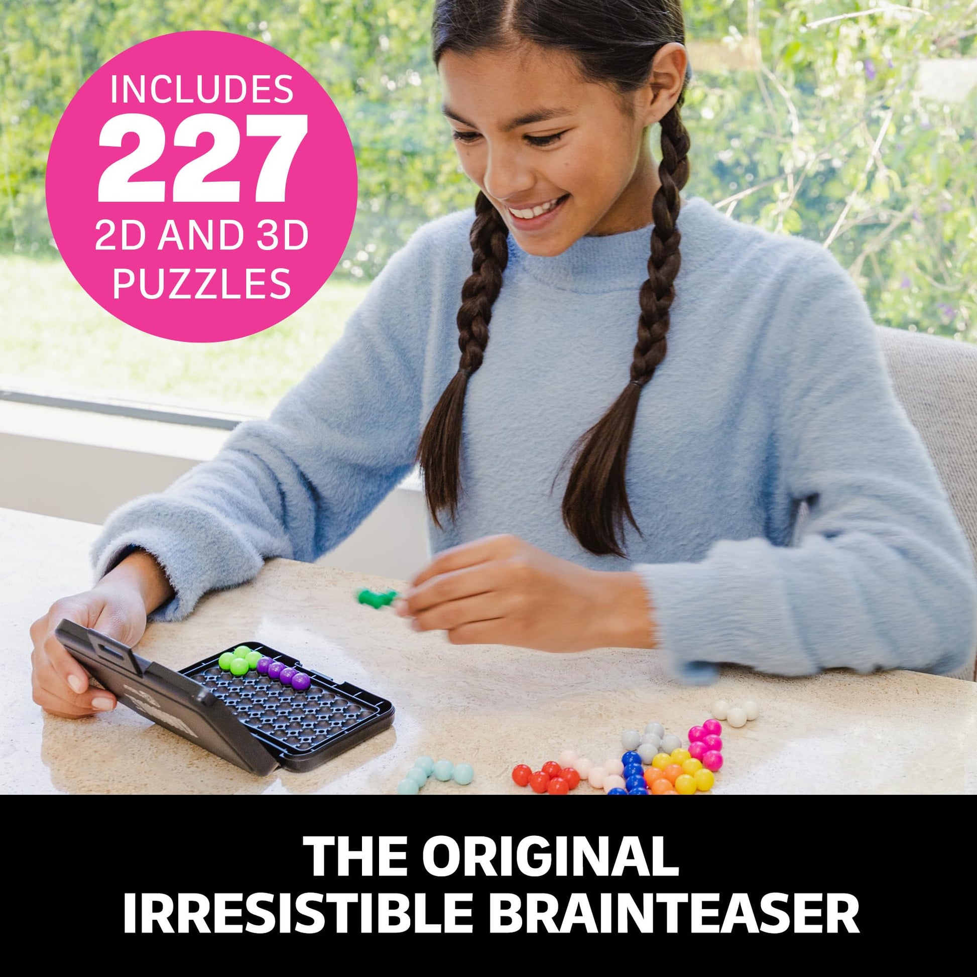 Educational Insights Kanoodle 3D Brain Teaser Puzzle Game, Featuring 200 Challenges, Easter Basket Stuffers for Kids, Gift for Ages 7+