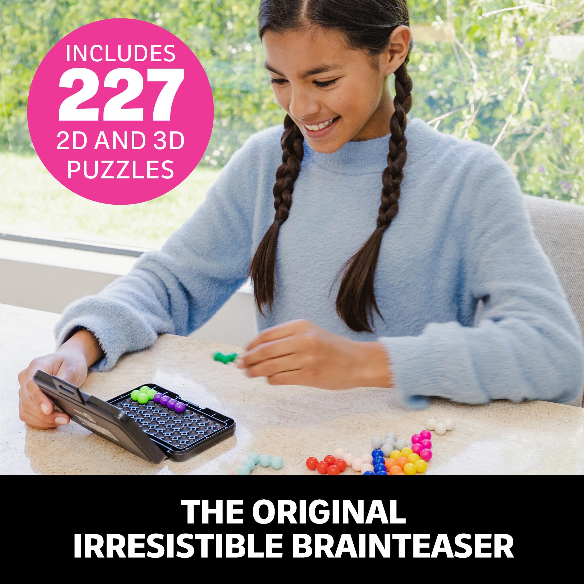 Educational Insights Kanoodle 3D Brain Teaser Puzzle Game, Featuring 200 Challenges, Easter Basket Stuffers for Kids, Gift for Ages 7+