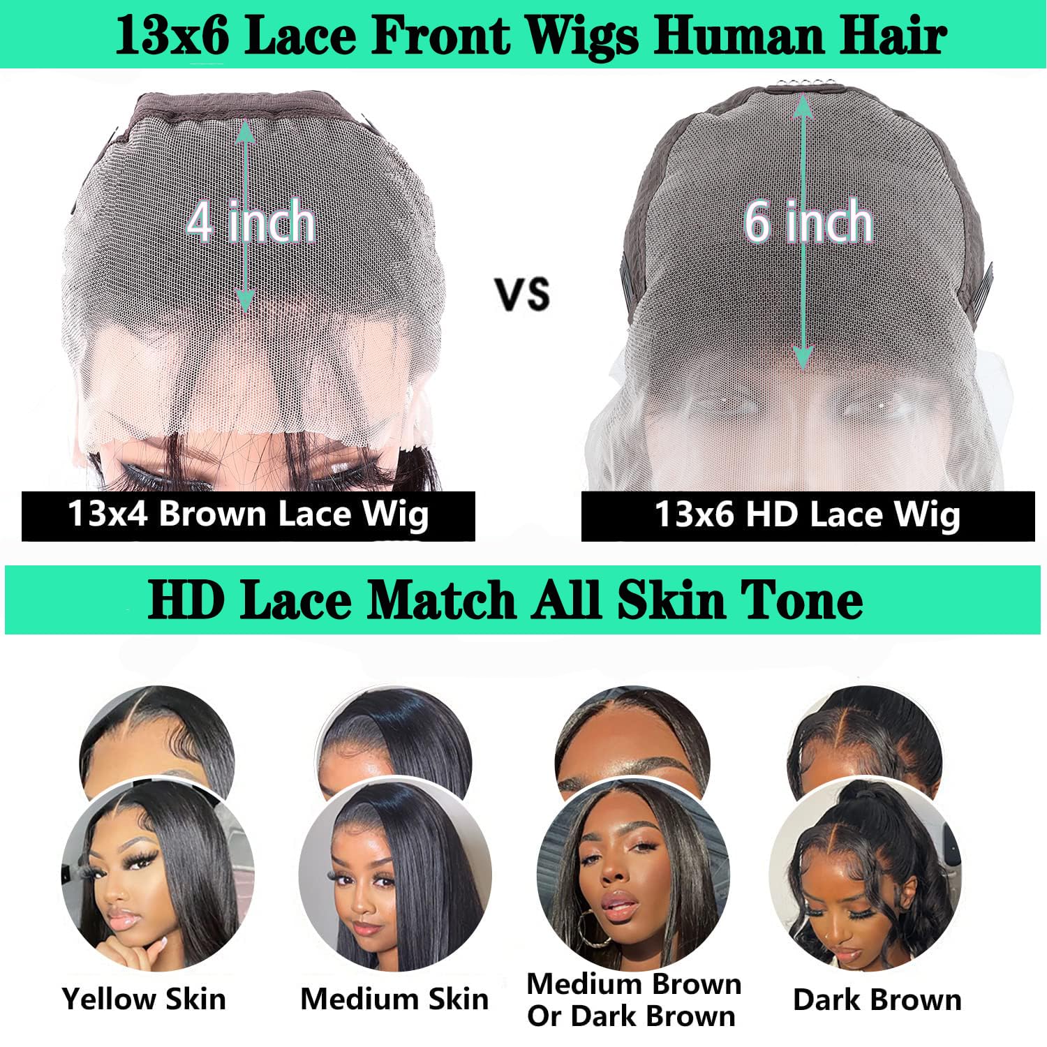 Body Wave Lace Front Wigs Human Hair 13x6 Lace Front Wigs Human Hair 200% Density 26 Inch 13x6 HD Lace Frontal HumanHair Wigs for Black Women With BabyHair