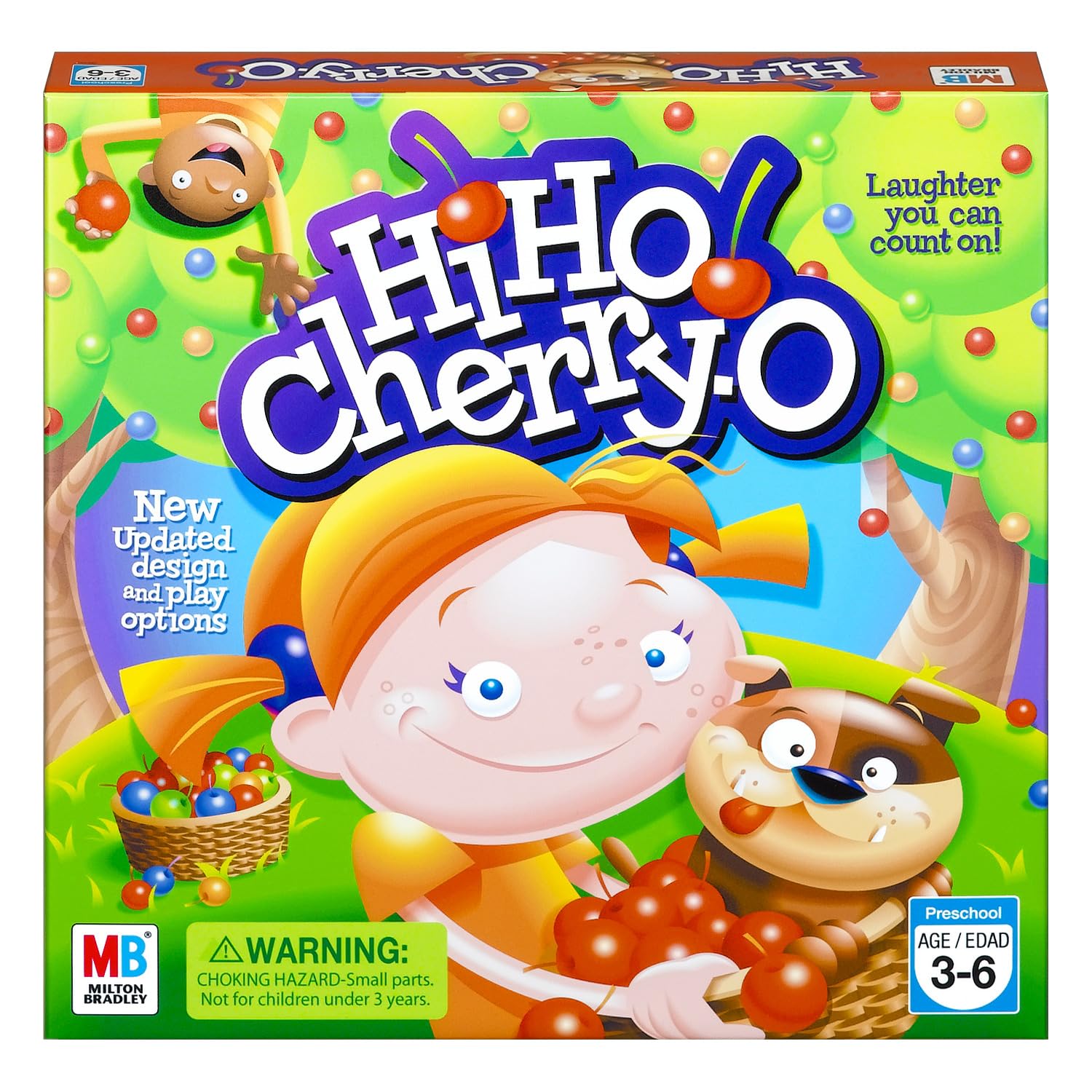 Hasbro Gaming Hi Ho Cherry-O Board Game for 2 to 4 Players Kids Ages 3 and Up ( Exclusive)