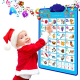 Just Smarty Alphabet Wall Chart for Toddlers 1-3 | ABCs & 123s Kids Learning Toy | Educational Gift for Toddler Ages 1 2 3 4 5 | Speech Therapy Toys for Toddlers 1-3 | Autism Toys for Toddlers 3-4