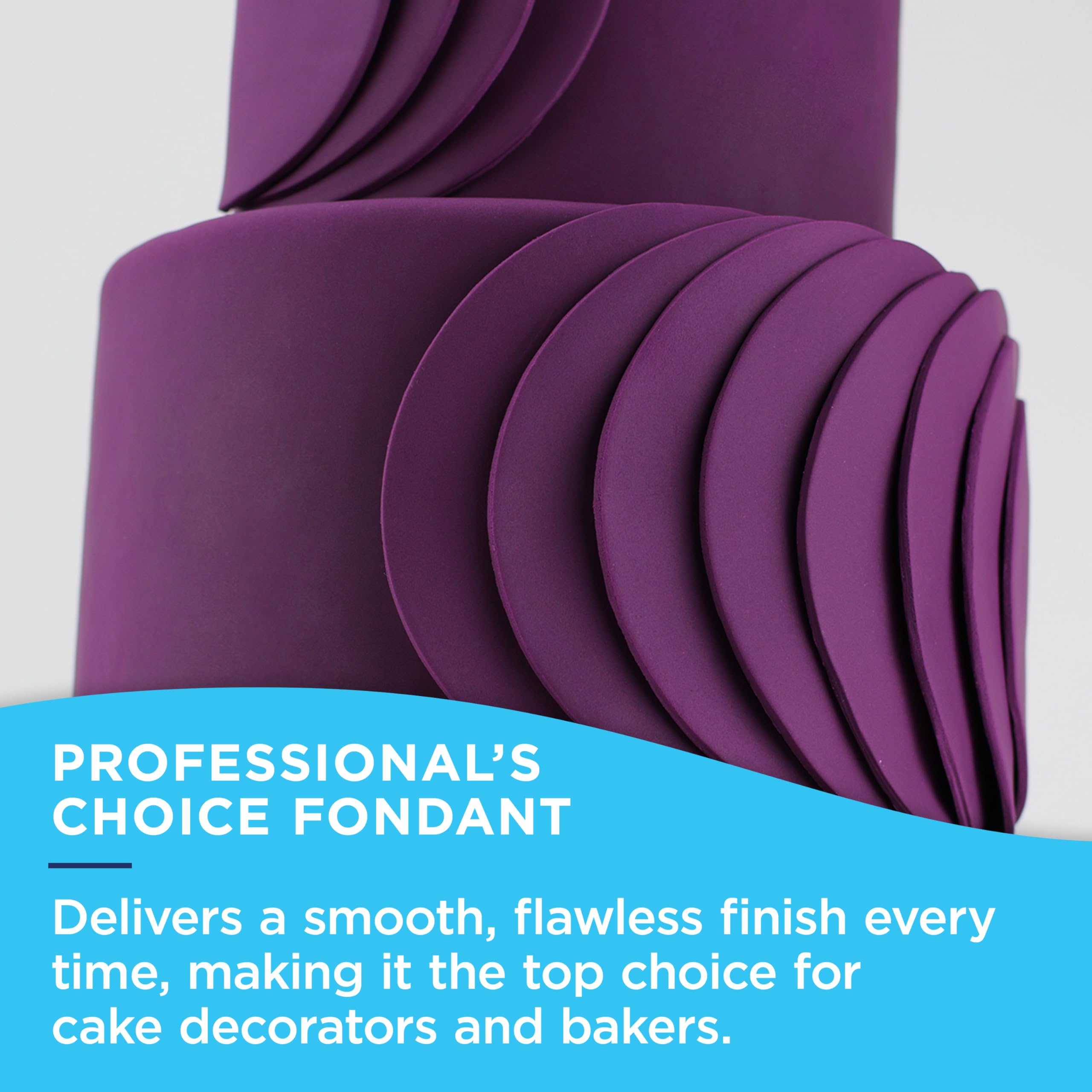 Satin Ice White Fondant, Vanilla, 2 Pounds