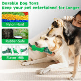 Fuufome Dog Chew Toys for Aggressive Chewers: Tough Dog Toys for Large Dogs - Indestructible Dog Toys - Heavy Duty Dog Toys -Dog Toys for Small/Medium/Large Dogs Breed