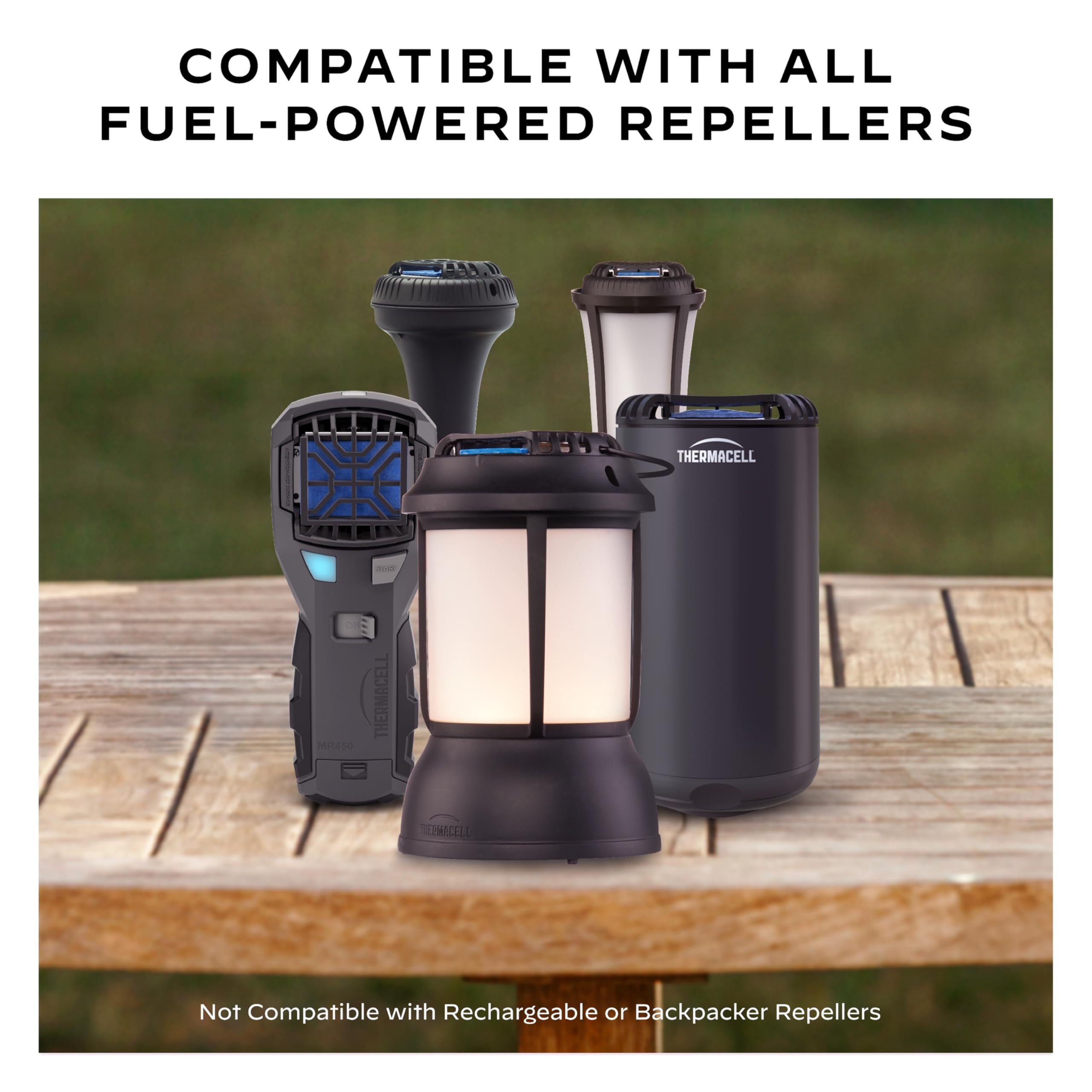 Thermacell Mosquito Repellent Refills; Provide 120 Hours of Protection; Contain 30 Repellent Mats, 10 Fuel Cartridges; Compatible with Any Fuel-Powered Mosquito Repeller Product