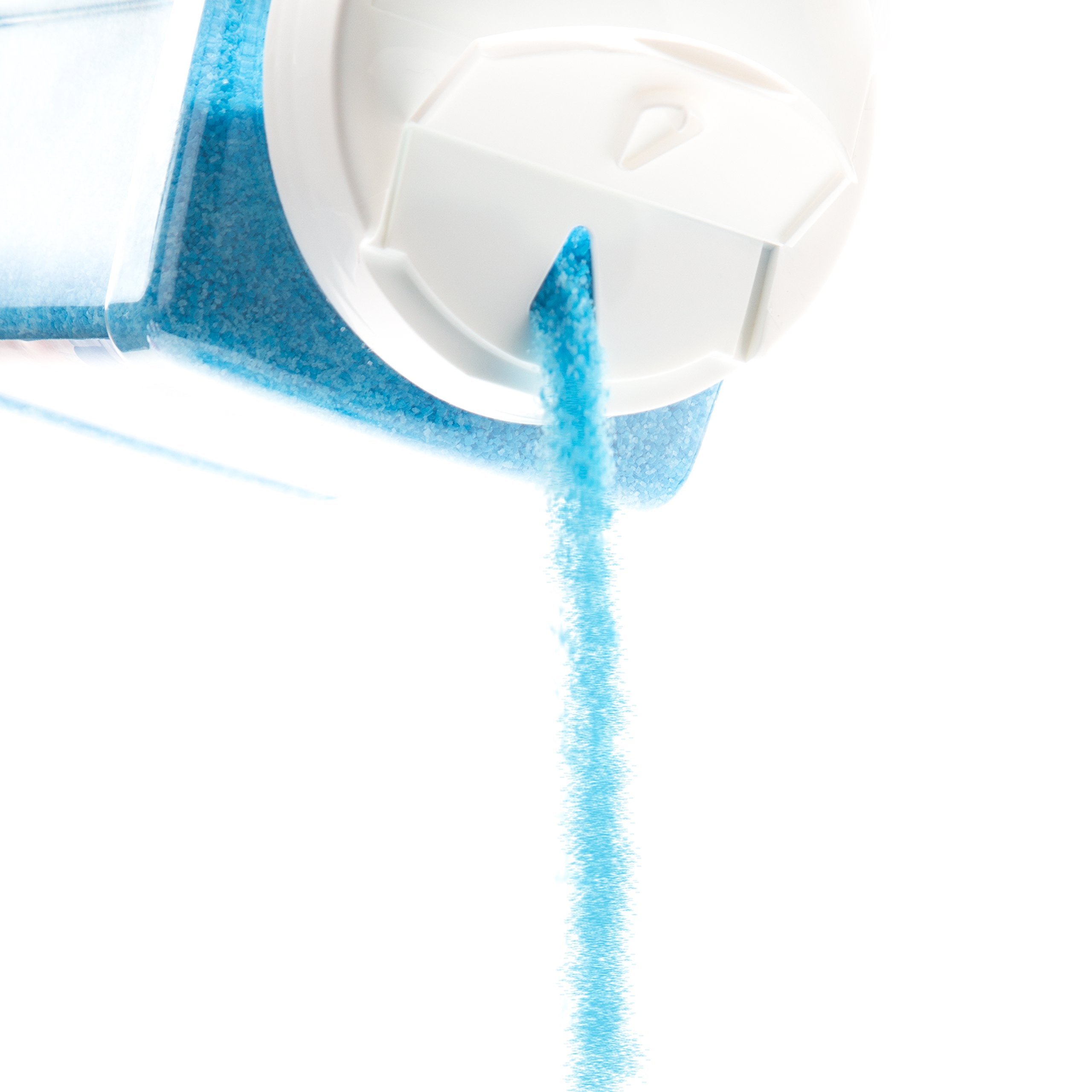 The Candery Cotton Candy Floss Sugar (2-Pack) Includes 100 Premium Cones | Raspberry Blue and Strawberry | Plastic, Reusable Jars | Easy Pour Spout or Scoop | Includes Scooper | 3 LBS Jars