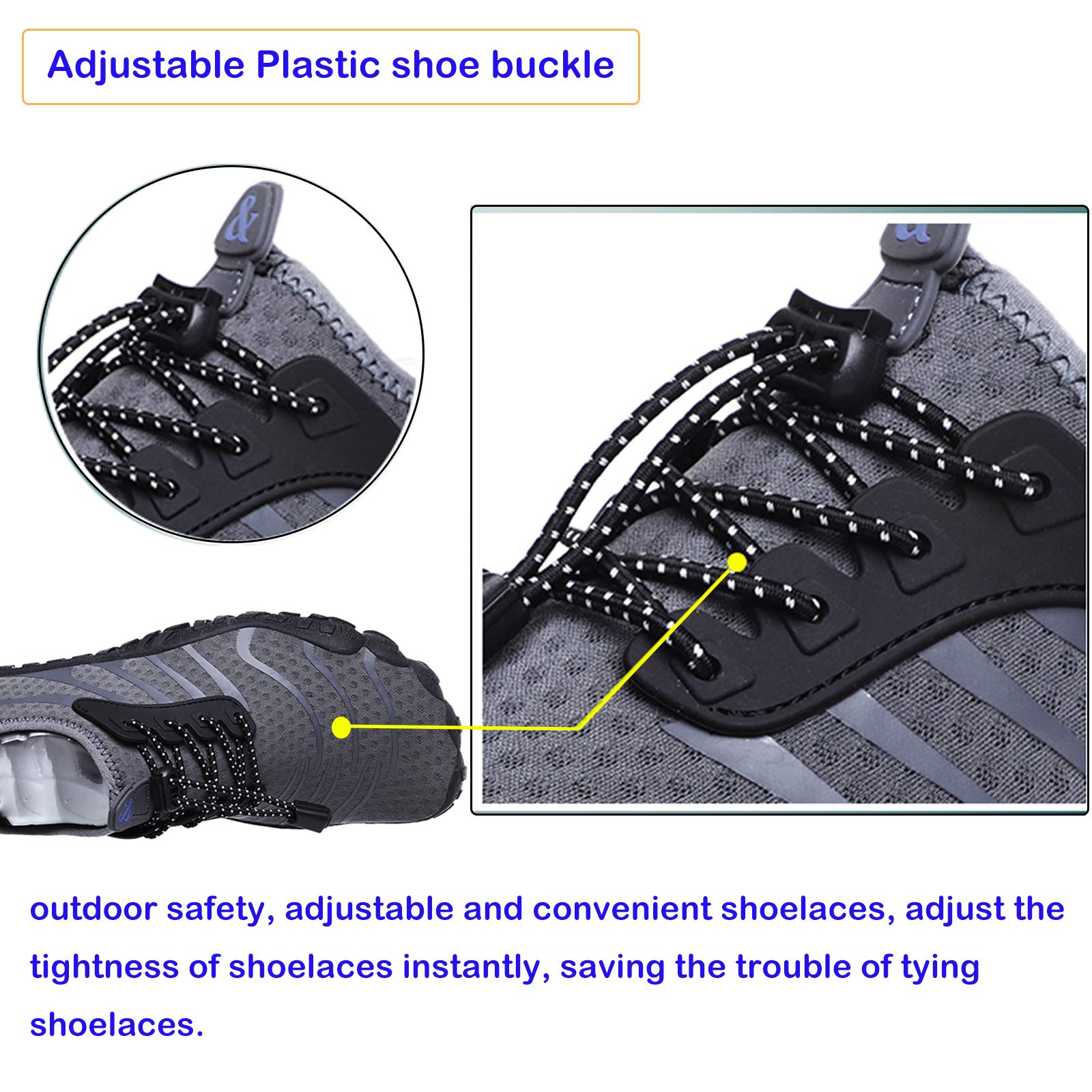 Water Shoes Mens Women Barefoot Shoes Quick Dry Aqua Outdoor Sports for Swim Pool Beach Surf Walk Water Yoga River Lake Hiking Kayaking