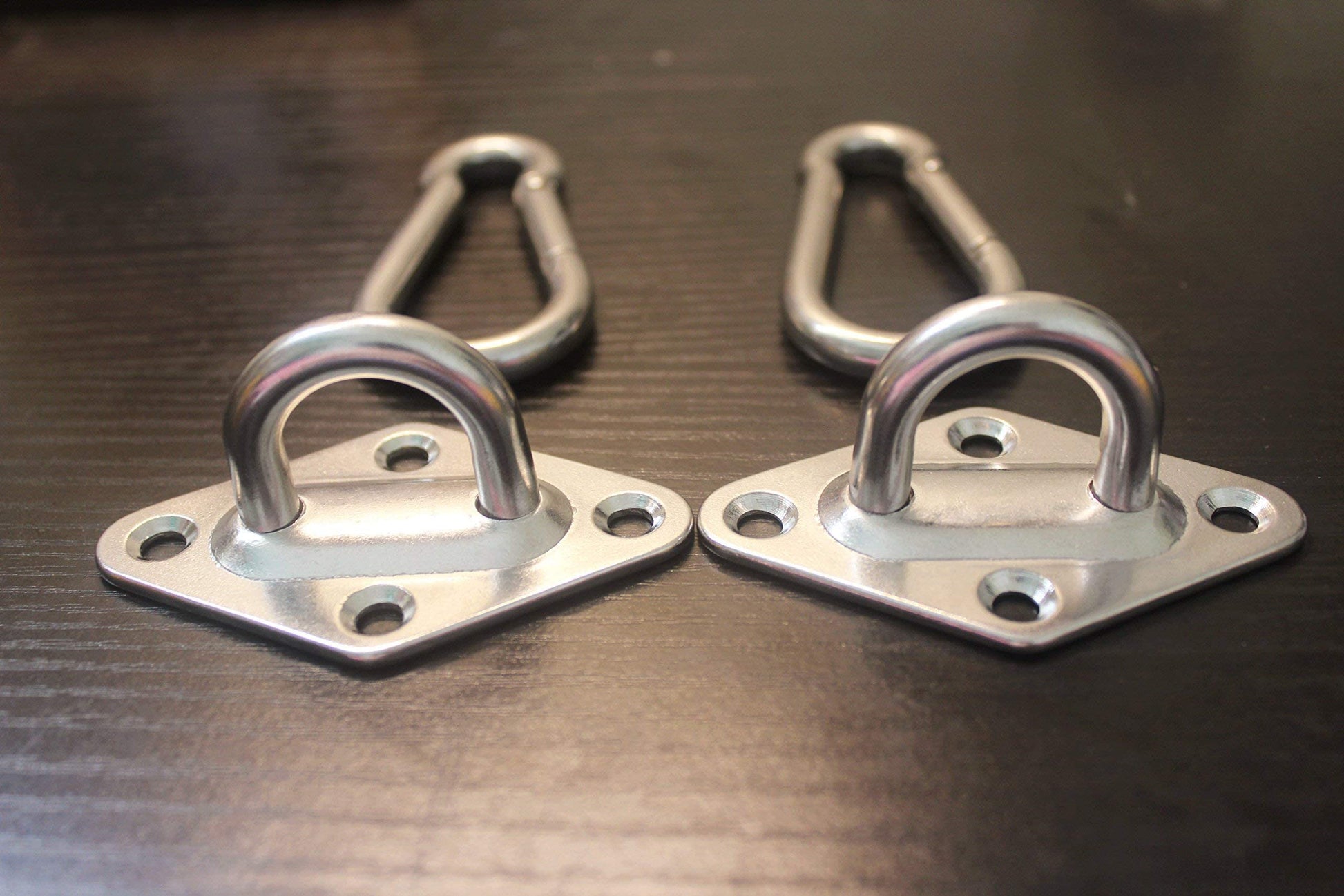 MHMYDZ 1000 lb Capacity Heavy Duty Hammock Hanging kit Ultra Durable Hooks Carabiners for Hammock Stand Hammocks Swing Chair,Multiple Indoor Outdoor Suspension Ceiling Hooks