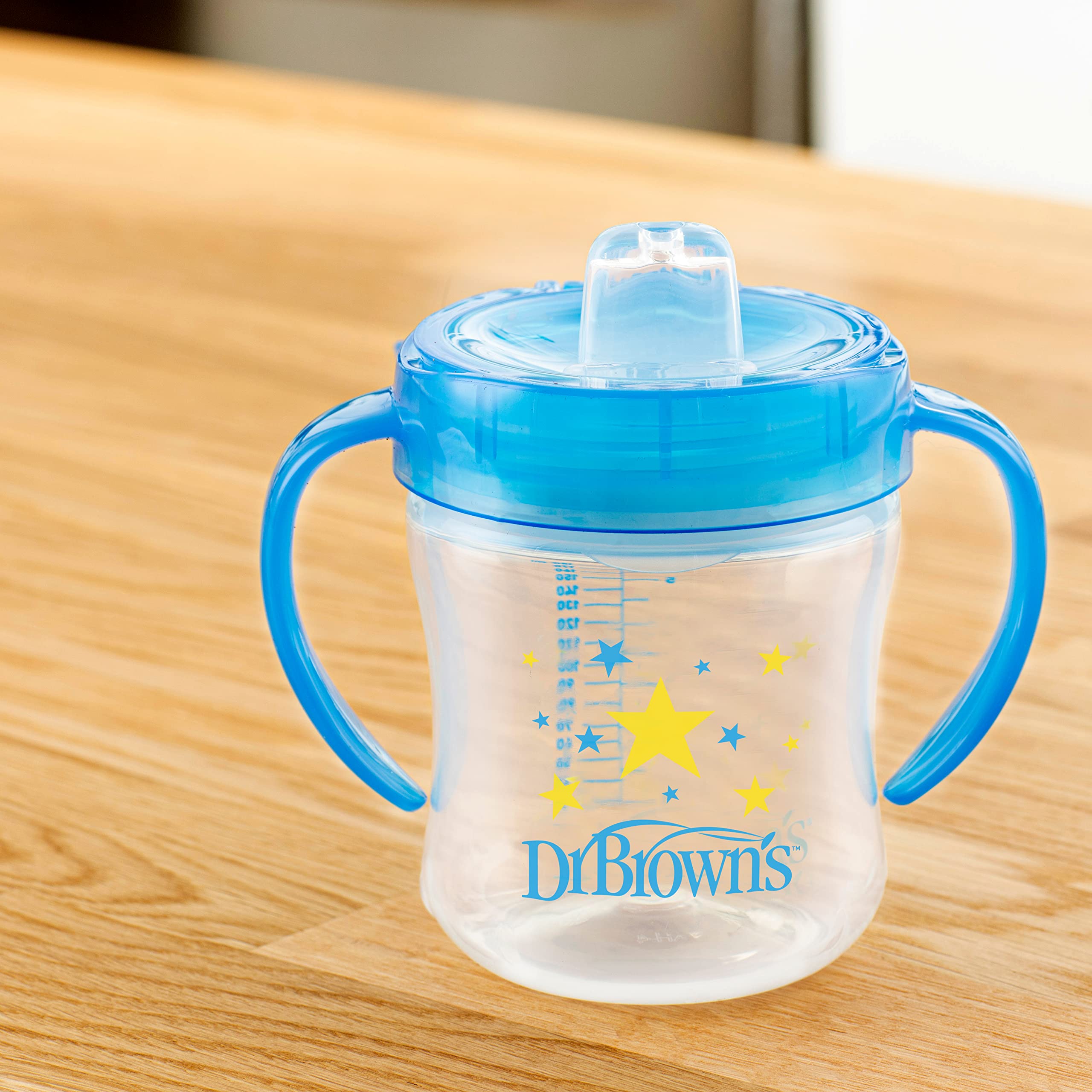 Dr. Brown's Transition Sippy Cup with Soft Spout - Blue - 6oz - 6m+