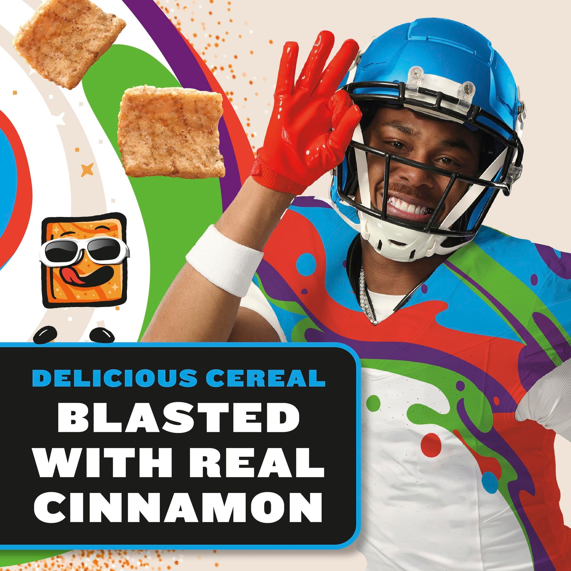 Cinnamon Toast Crunch Breakfast Cereal, Crispy Cinnamon Cereal, 12 oz