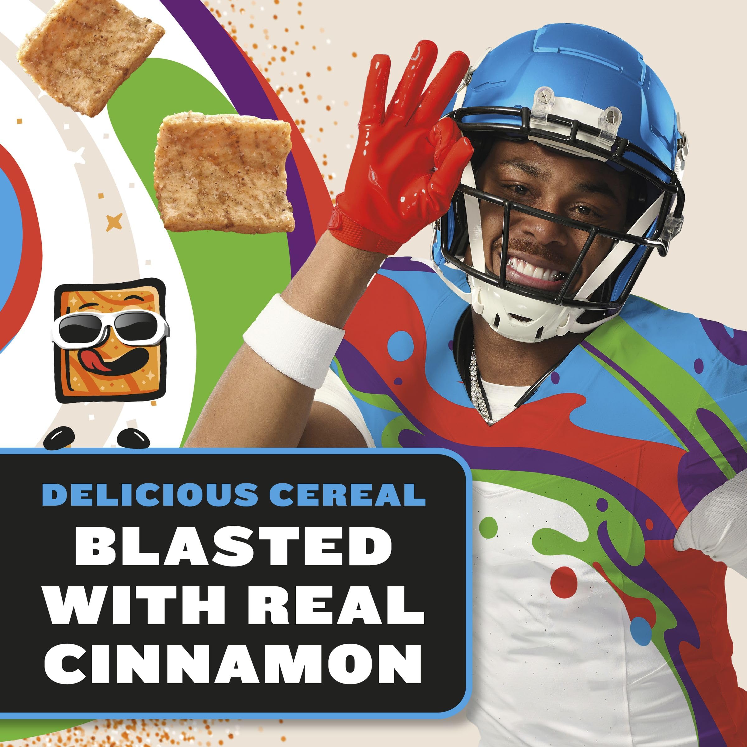 Cinnamon Toast Crunch Breakfast Cereal, Crispy Cinnamon Cereal, 12 oz