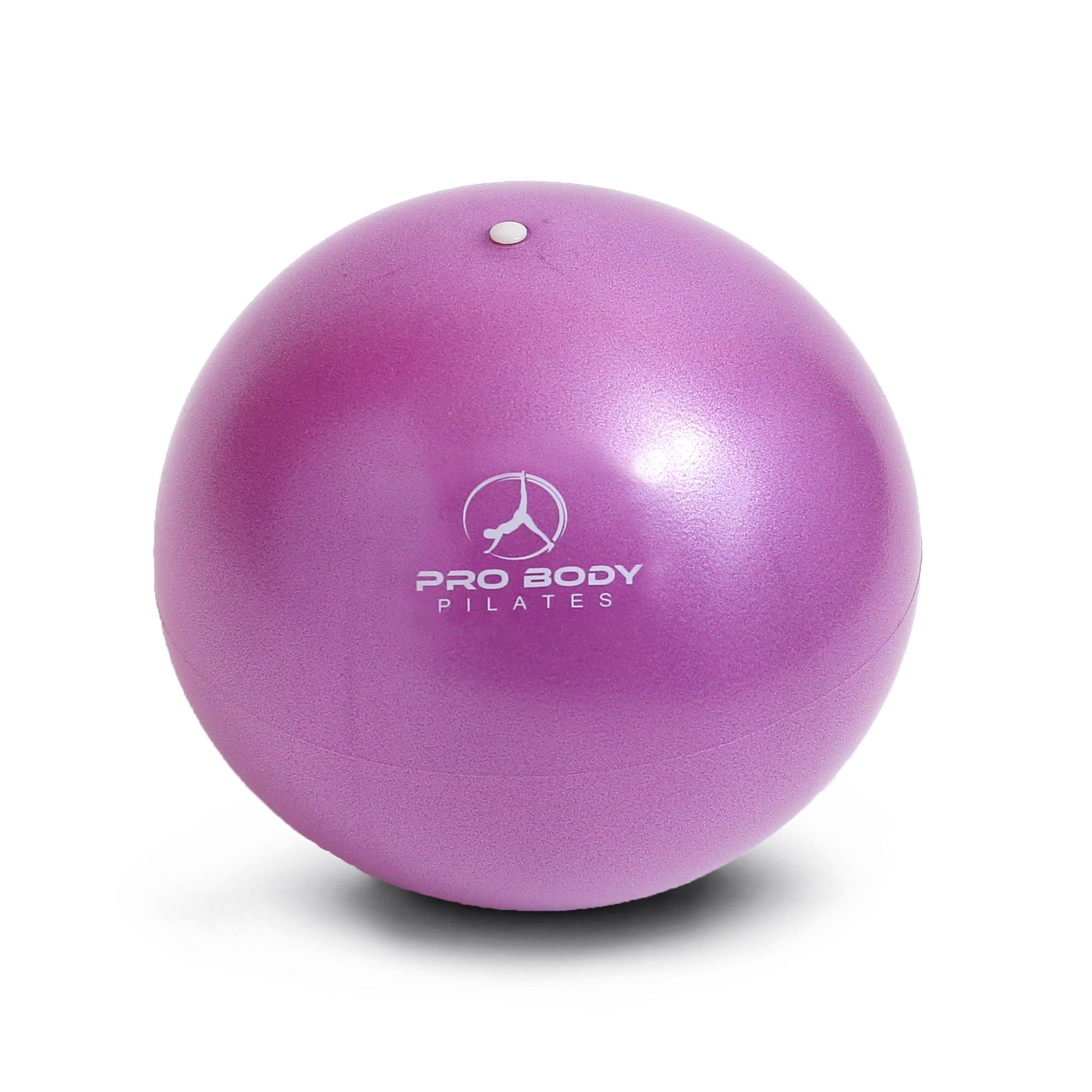 ProBody Pilates Ball Small Exercise Ball, 9 Inch Barre Ball, Mini Soft Yoga Ball, Workout Ball for Stability, Barre, Ab, Core, Physio and Physical Therapy Ball at Home Gym & Office (Blue)