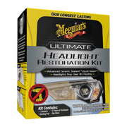 Meguiar's Ultimate Headlight Restoration Kit - The Perfect Headlight Repair Kit to Remove Yellowing and Cloudiness from Headlights - Easy to Use and Seals Headlights with 18 Plus Months of Protection
