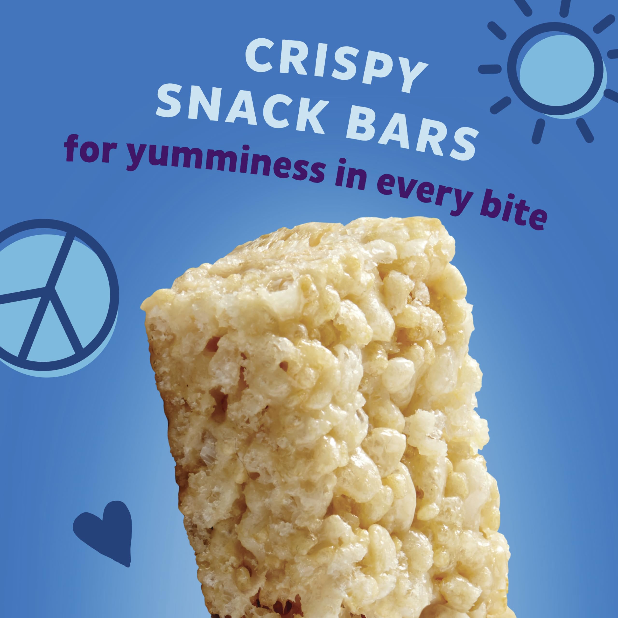 Annie's Organic Original Crispy Snack Bars, Gluten Free, 3.9 oz, 5 ct.