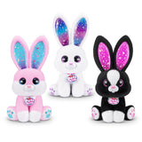 Pets Alive Magic Bunnies (Pearl) by ZURU Electronic Plush Unboxing Surprise Interactive Magic Toy