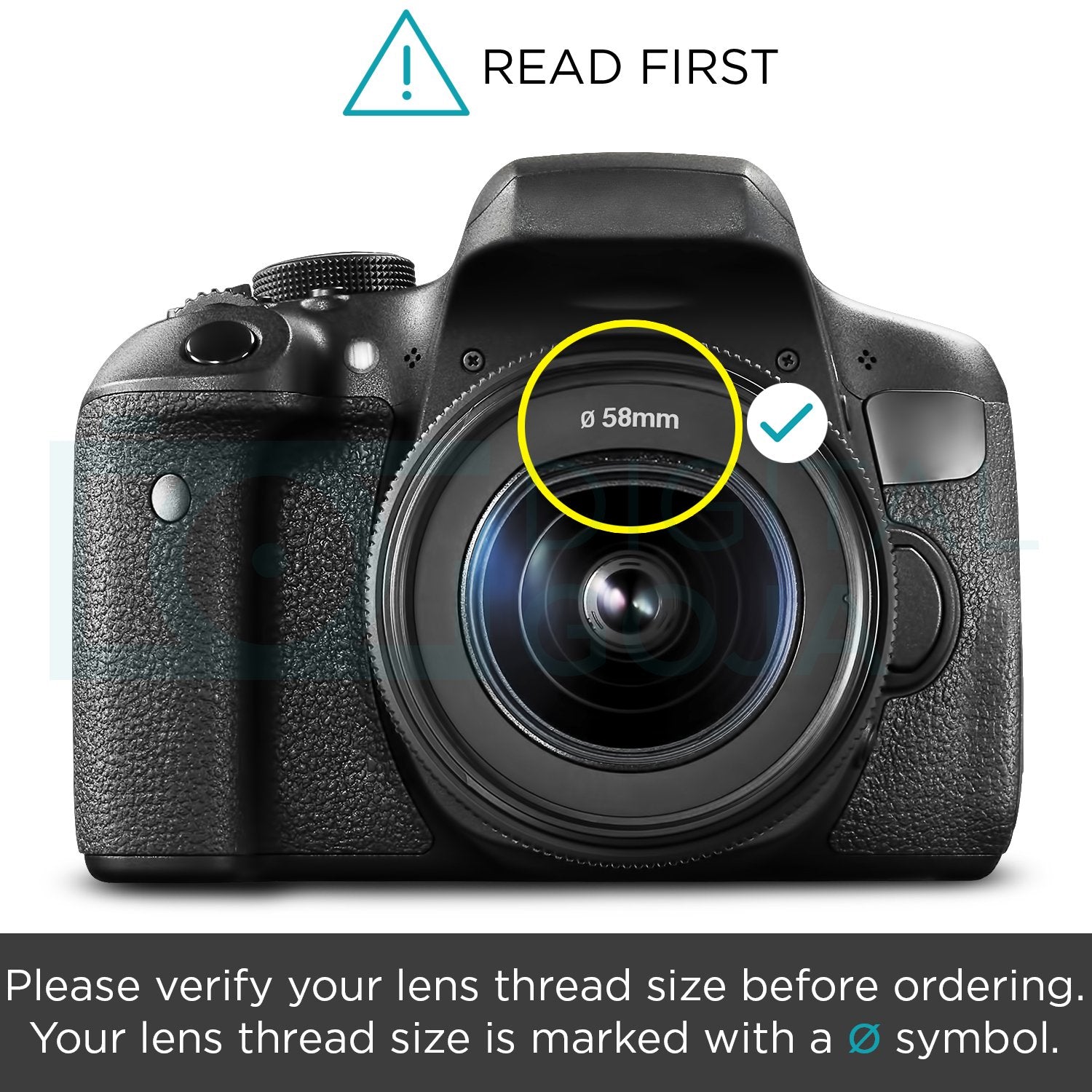 Altura Photo 58MM Tulip Flower Lens Hood for Canon EOS 77D 80D 90D Rebel T8i T7 T7i T6i T6s T6 SL2 SL3 DSLR Cameras with Canon EF-S 18-55mm f/3.5-5.6 is Lens and Select Nikon Lenses