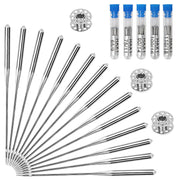 100PCS Sewing Machine Needles, Universal Sewing Machine Needle for Singer, Brother, Janome, Varmax, Needles for Sewing Machine with Sizes HAX1 65/9, 75/11, 90/14, 100/16, 110/18