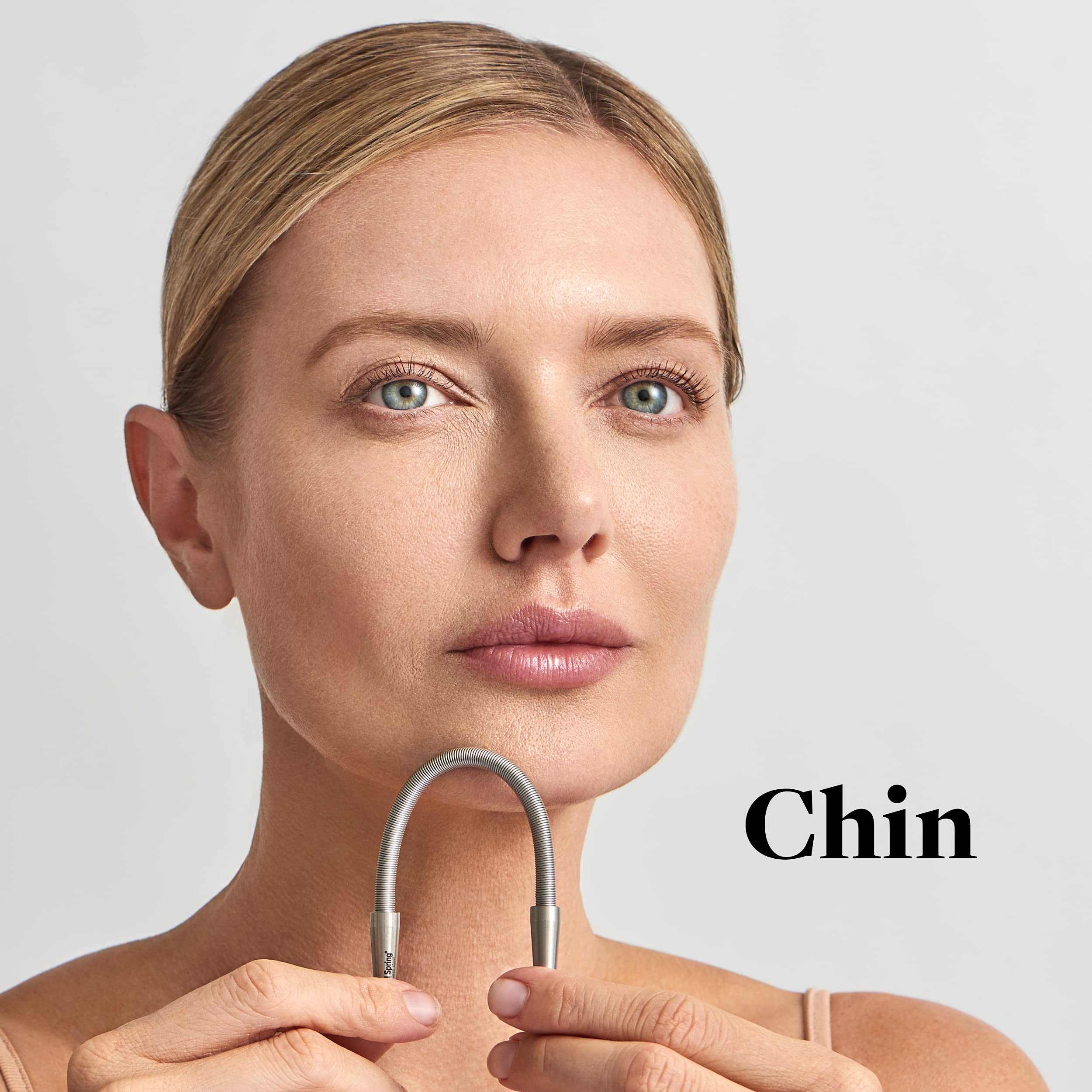 R.E.M Spring Facial Hair Remover - The Original Hair Removal Spring [Design Patent]. Removes Hair from Upper Lip, Chin, Cheeks and Neck. 100% Stainless Steel