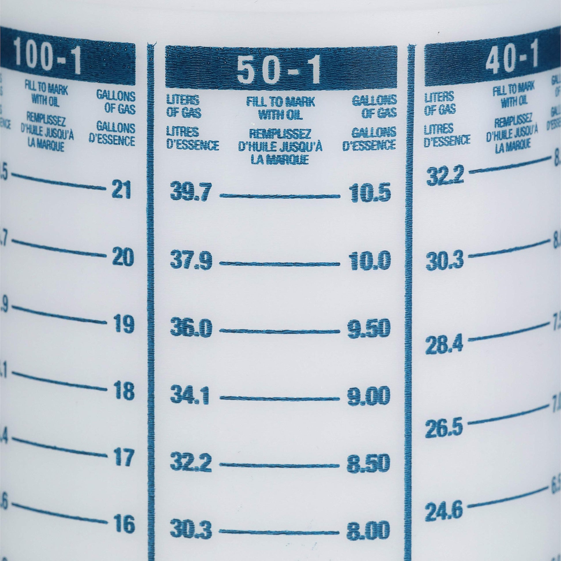 attwood 11873-1 Wide-Mouth Marine Fuel/Oil Mixing Bottle 1-Quart, One Size