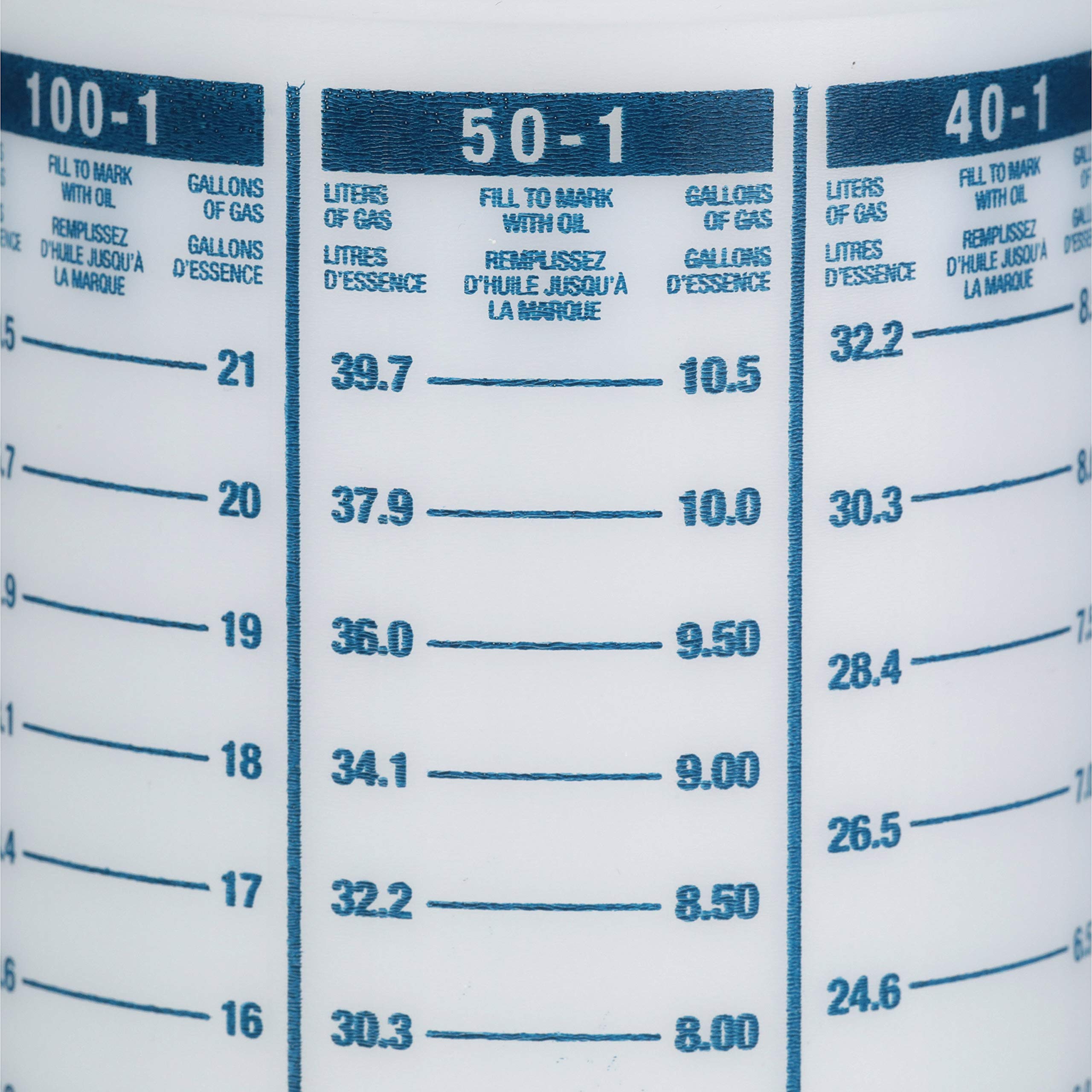 attwood 11873-1 Wide-Mouth Marine Fuel/Oil Mixing Bottle 1-Quart, One Size