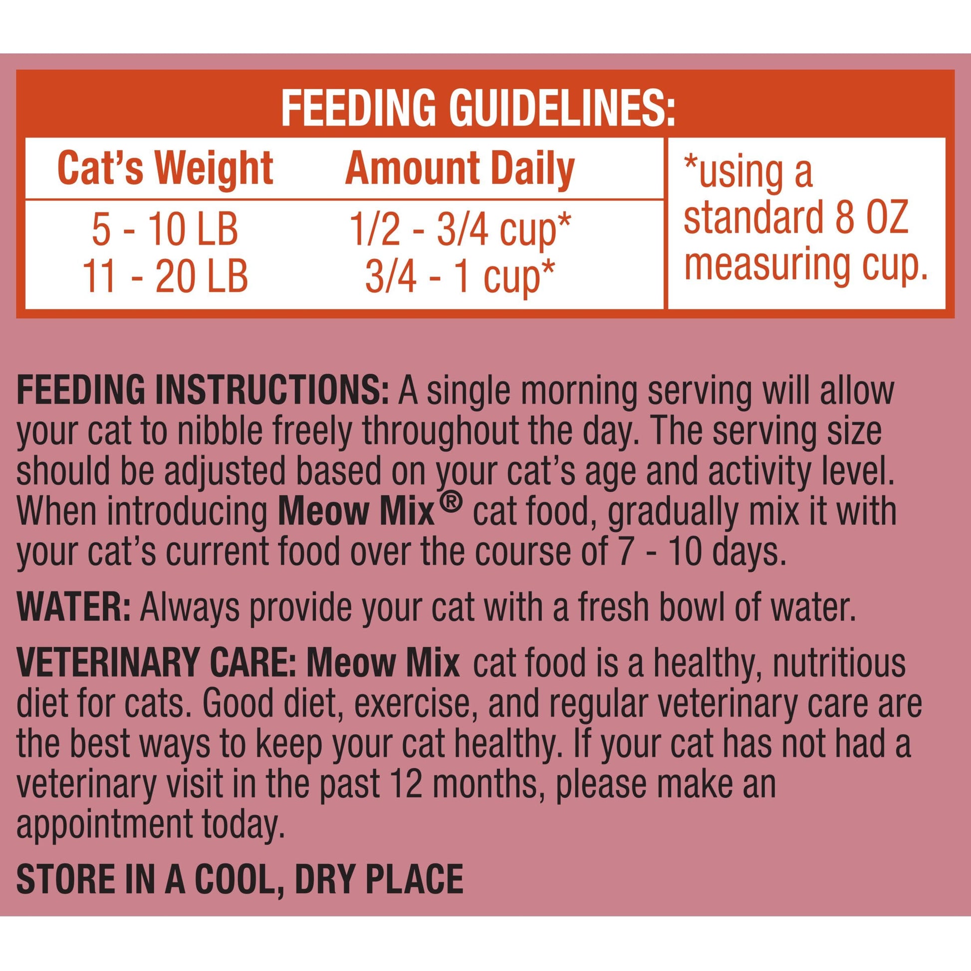 Meow Mix Gravy Bursts Dry Cat Food, Chicken, 3 LB Bag