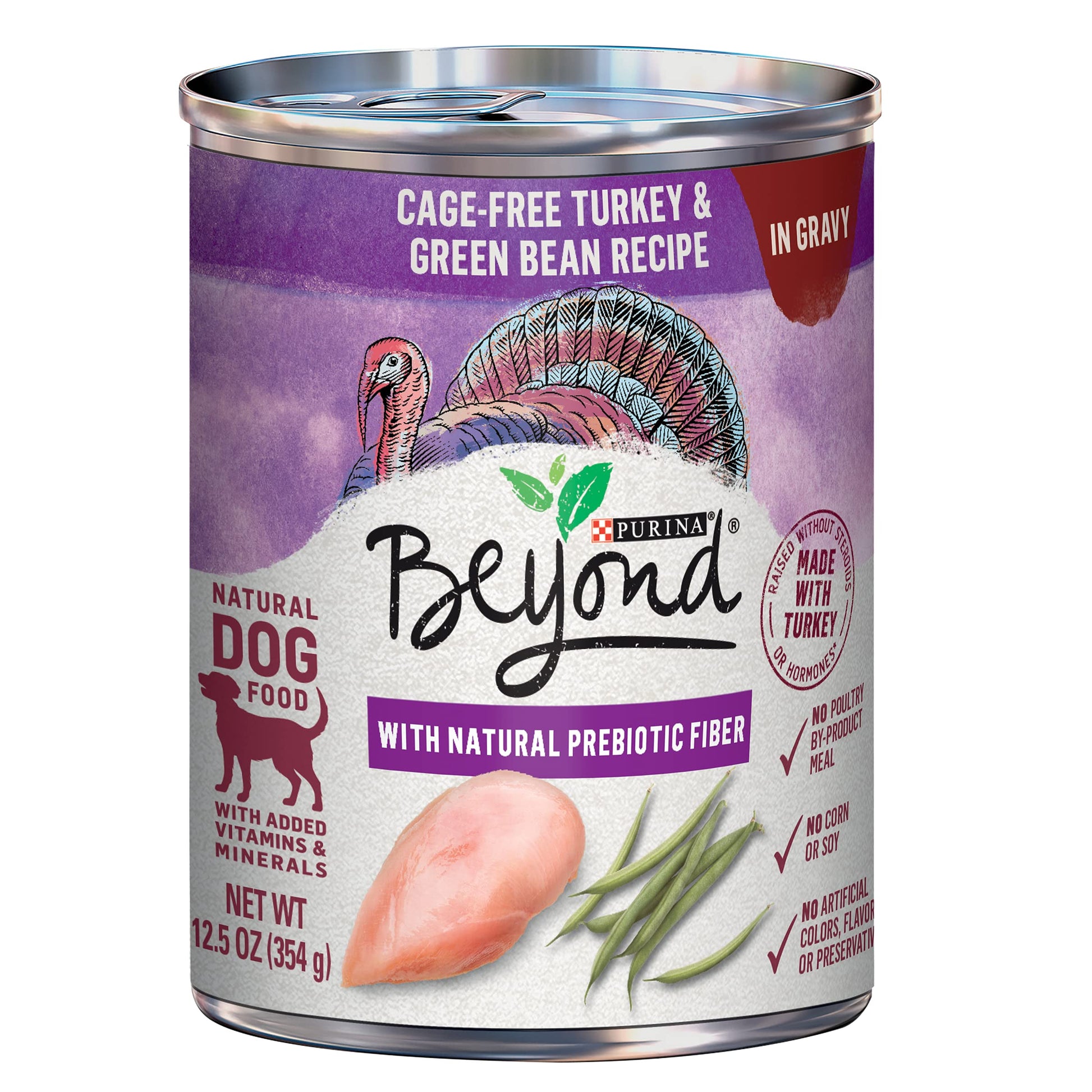 Purina Beyond Grain Free Gravy Wet Dog Food, Grain Free Turkey & Green Bean Recipe in Gravy - (12) 12.5 oz. Cans