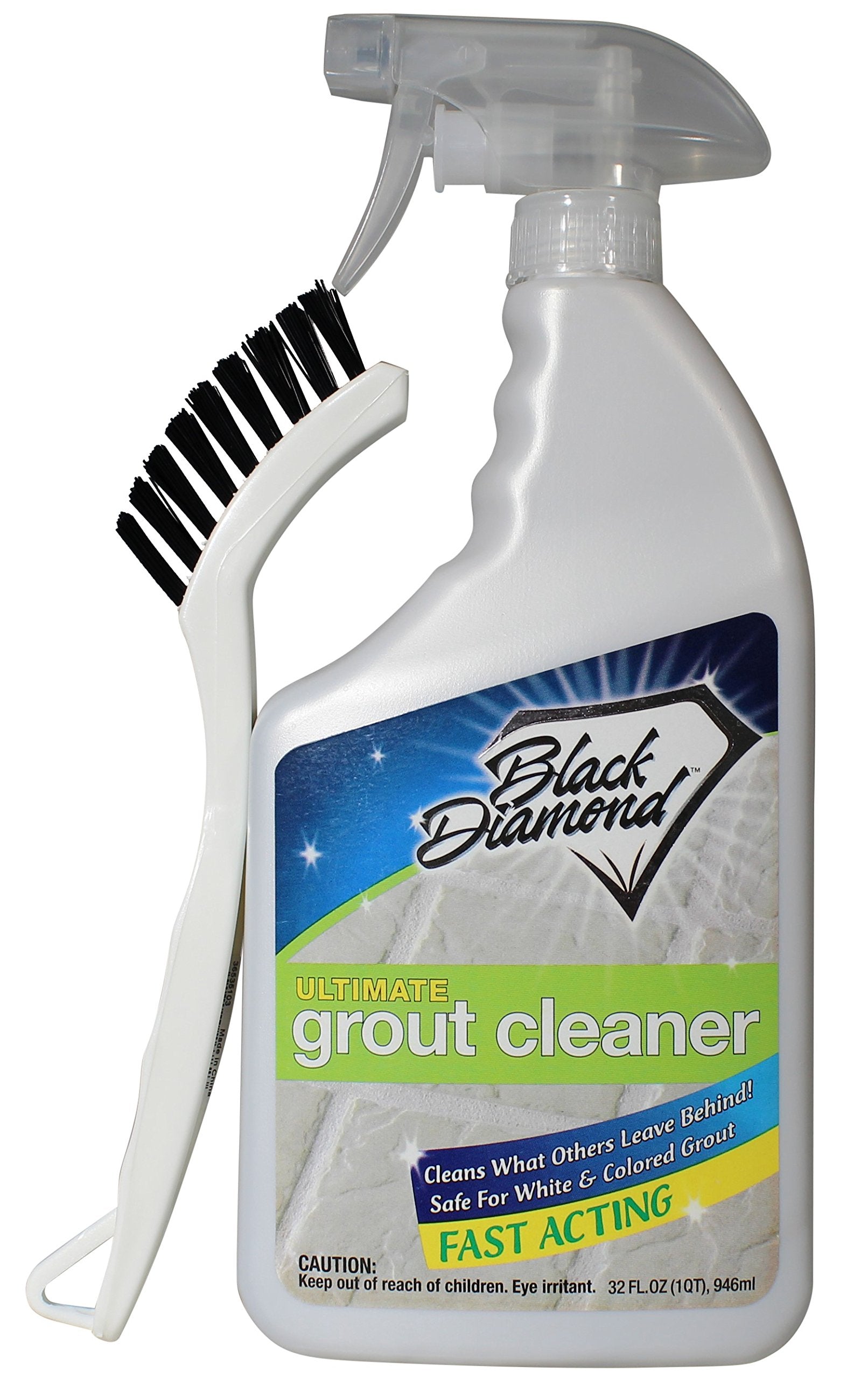 Ultimate Grout Cleaner Spray for Tile - Heavy Duty Grout and Tile Cleaner for Tile Floors & Shower Grout Cleaner - Tile Floor Cleaner Removes Dirt, Grease and Soap Scum from Tile & Grout - 1-Quart.