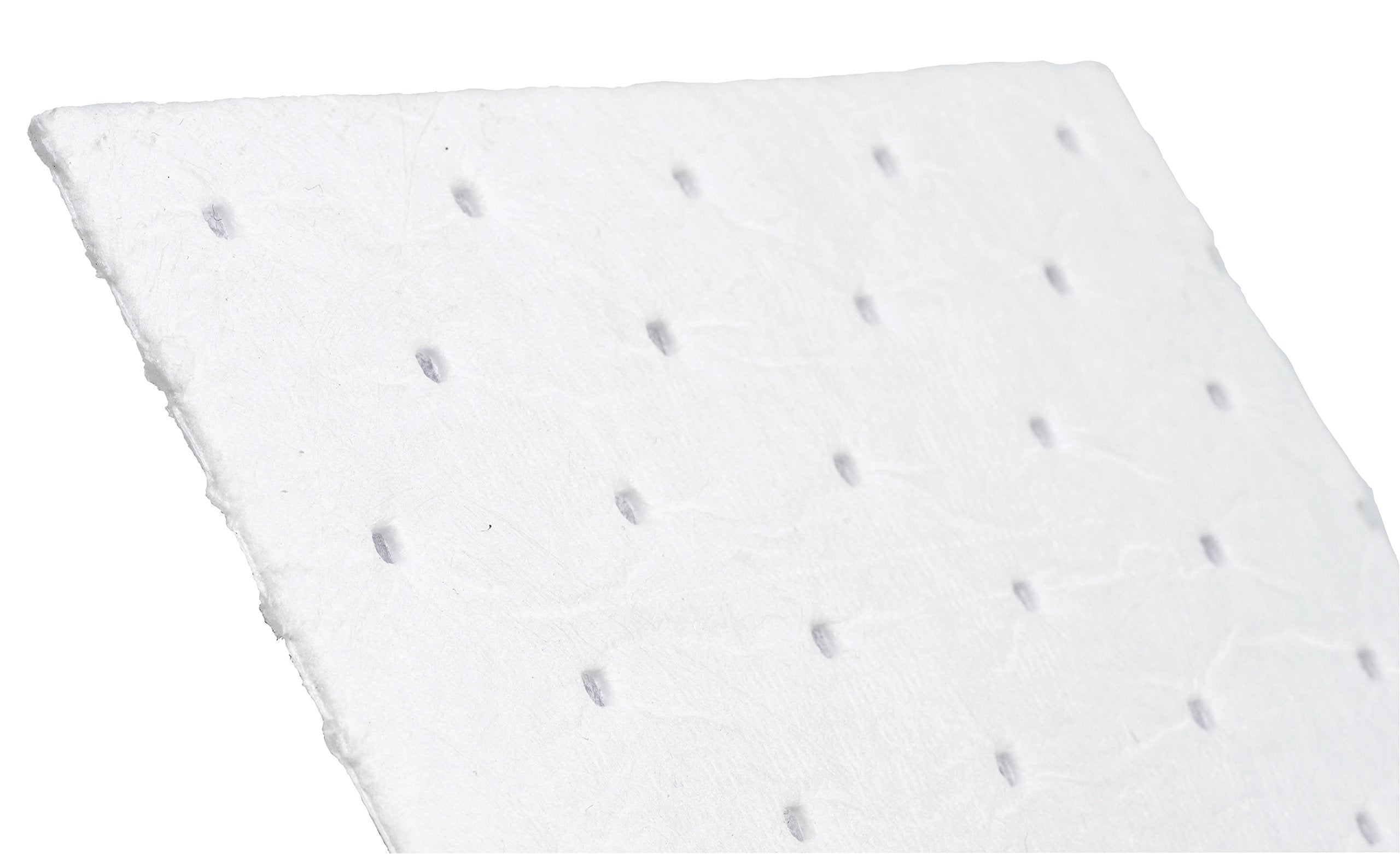 Brady SPC BPO100 15" x 17" Heavy Weight Economical Oil Only Absorbent Pads - 100 ct