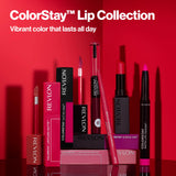 REVLON Liquid Lipstick with Clear Lip Gloss, ColorStay Overtime Lipcolor, Dual Ended with Vitamin E, 380 Always Sienna, 0.07 Fl Oz (Pack of 1)