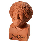 Chia Pet Bob Ross with Seed Pack, Decorative Pottery Planter, Easy to Do and Fun to Grow, Novelty Gift, Perfect for Any Occasion