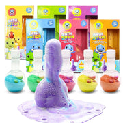 Bath Toys for Kids Potion, SWCANDY 6 Pack Bath Bombs Fun Time Bathtub Colorful Bubble Foam Boys Girls with Indoor Outdoor Scientific Soap Magical Nontoxic Fizzes Eruption Age 4-8 Years Old Toddler