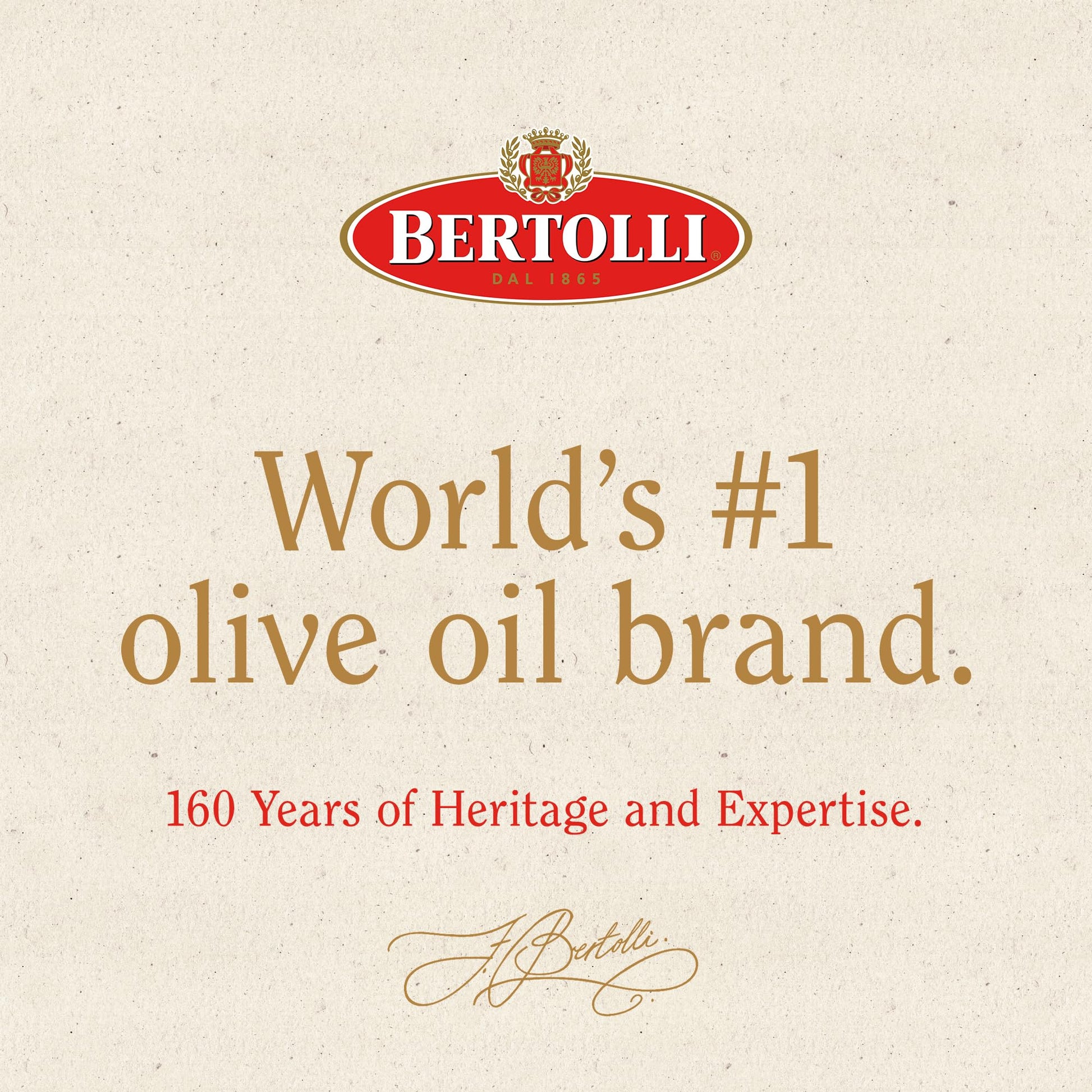 Bertolli Organic Extra Virgin Olive Oil, Rich Taste, 25.36 fl oz