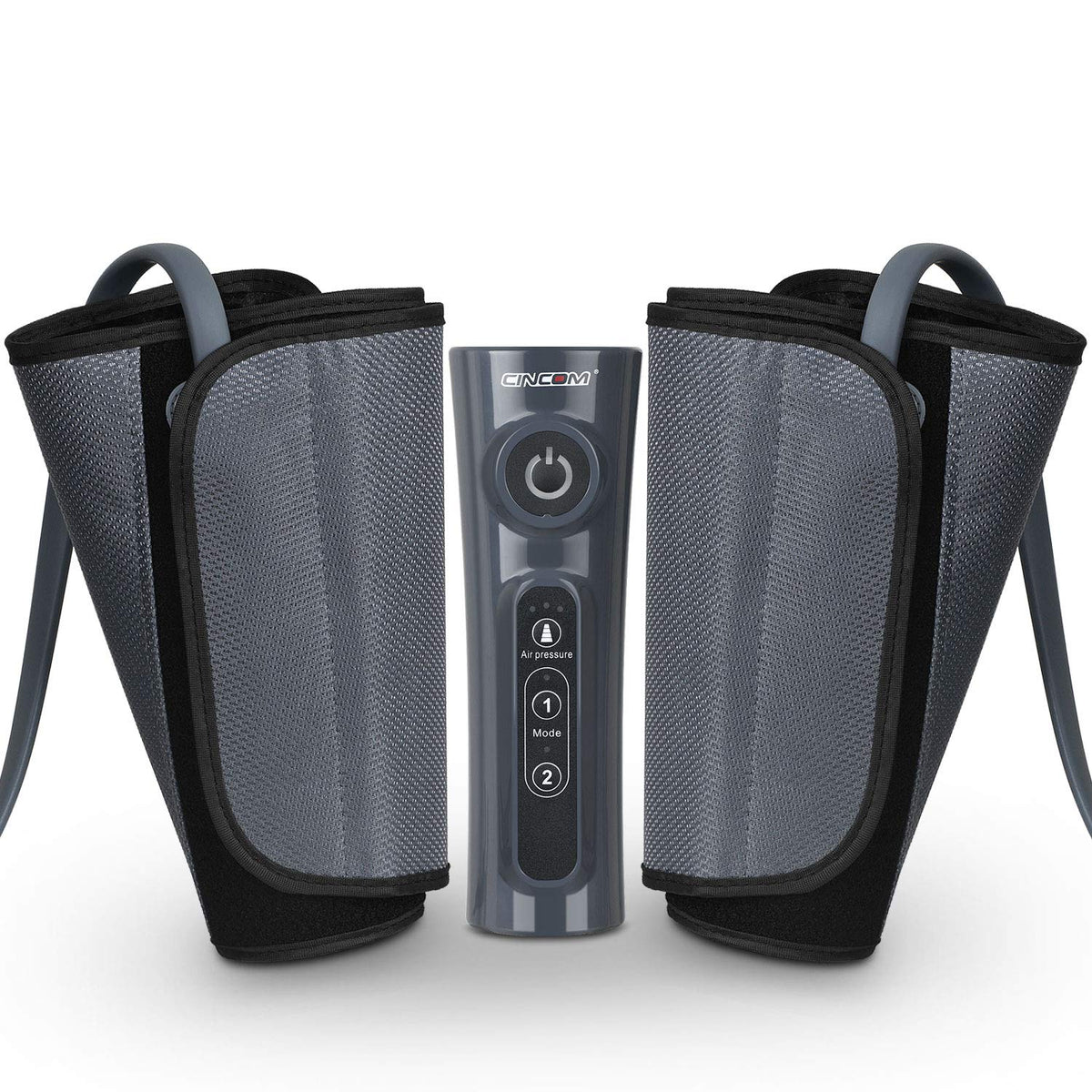 CINCOM Leg Massager for Circulation and Pain Relief, Air Compression Calf Massager with 2 Modes 3 Intensities Helpful for RLS Edema and Muscles Relaxation Gifts