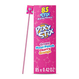 Wonka Pixy Stix, Sour Powder Straws, Grape, Maui Punch, Cherry, and Orange, Sweet and Tart Candy Powder, 85 ct